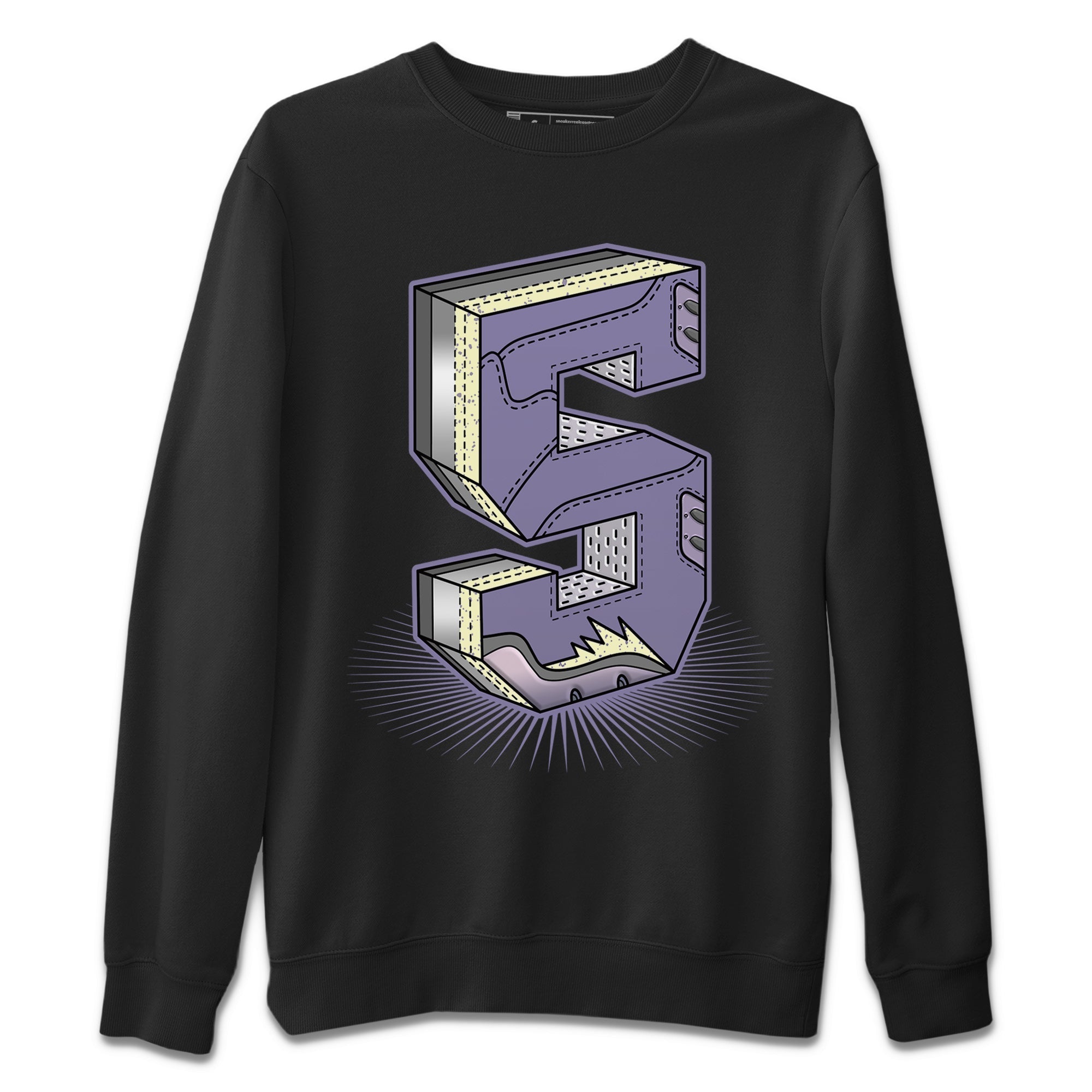 Air Jordan 5 Indigo Haze Sneaker Match Tees Number Statue Streetwear Sneaker Shirt 5s Indigo Haze Sneaker Release Tees Unisex Shirts Black 2