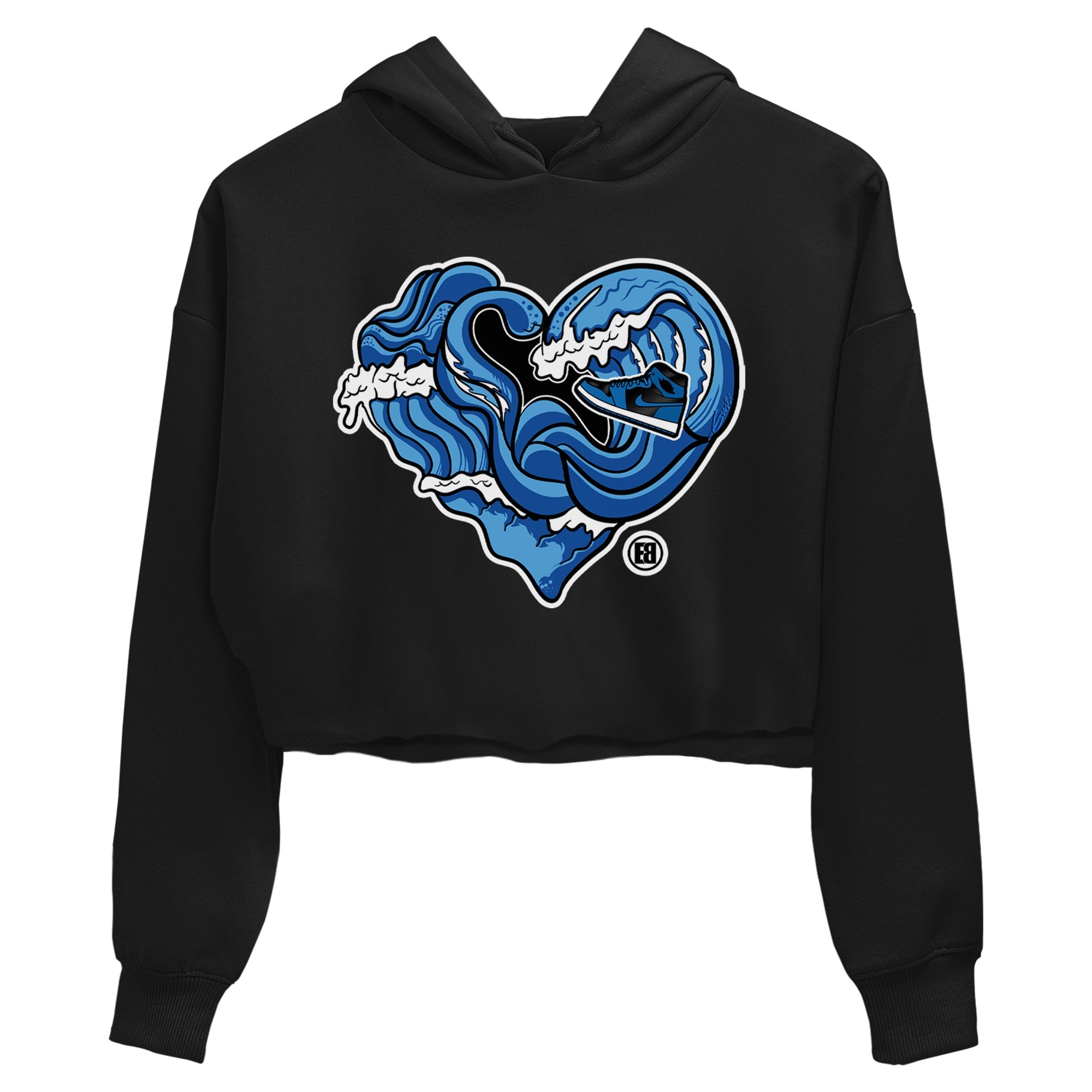 Jordan 1 Dark Marina Blue Sneaker Matching T-Shirt Ocean Love Sneaker Tees Jordan 1 Dark Marina Blue Sneaker Release Tees Women's Shirts