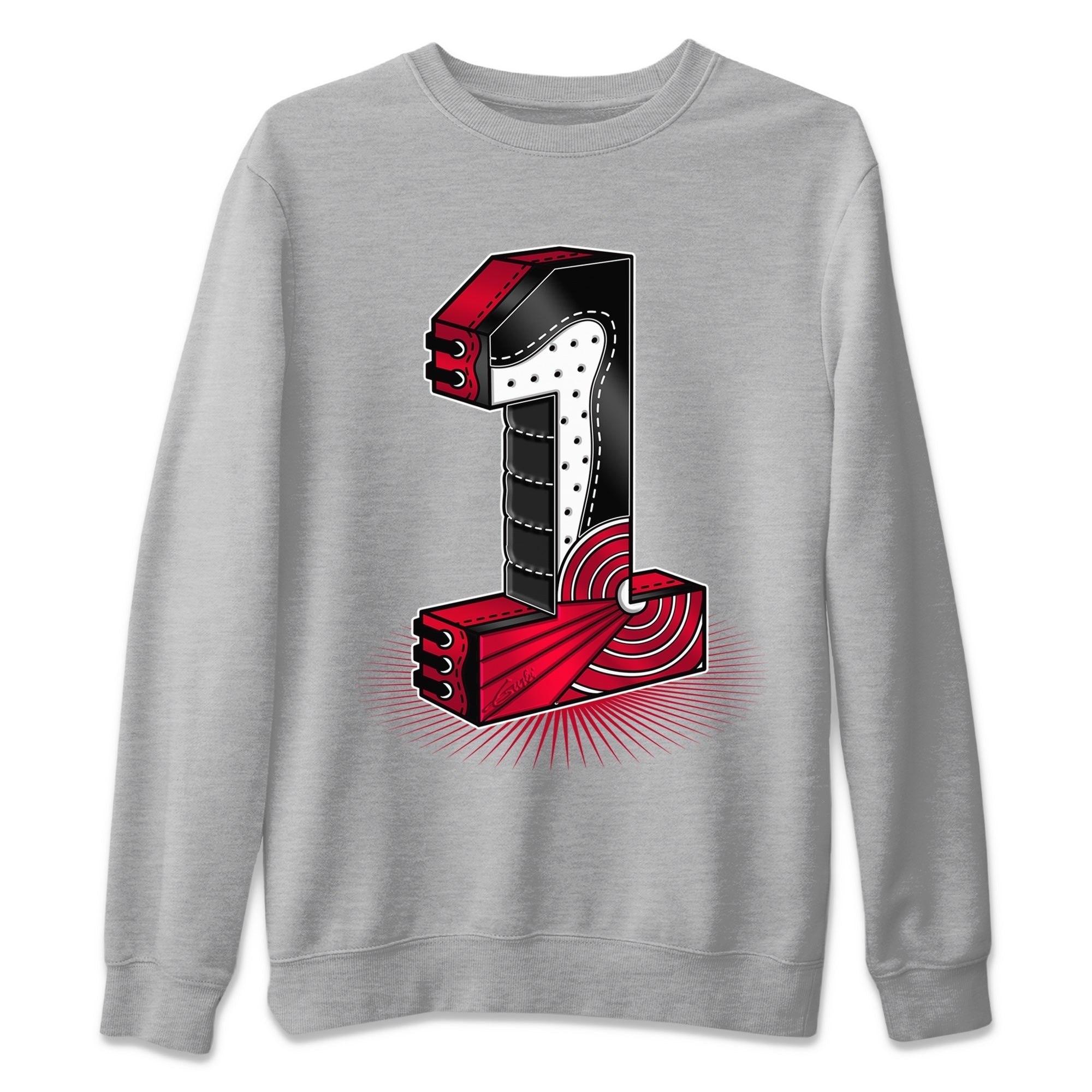 Jordan 1 Bred Patent Sneaker Matching T-Shirt One Statue Sneaker Tees Jordan 1 Bred Patent Sneaker Release Tees Crew Neck Tees