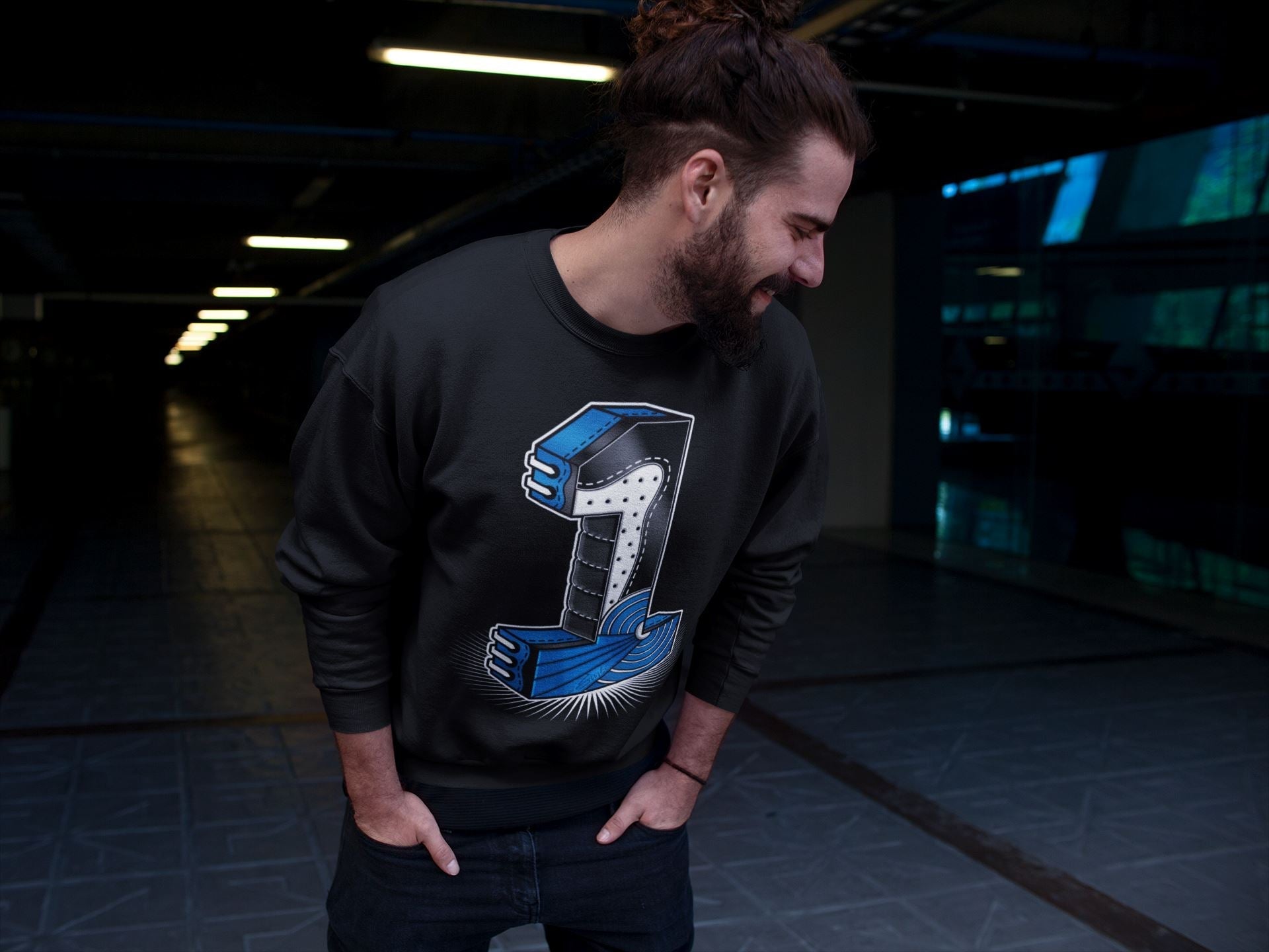 Jordan 1 Dark Marina Blue Sneaker Matching T-Shirt One Statue Sneaker Tees Jordan 1 Dark Marina Blue Sneaker Release Tees Crew Neck Tees