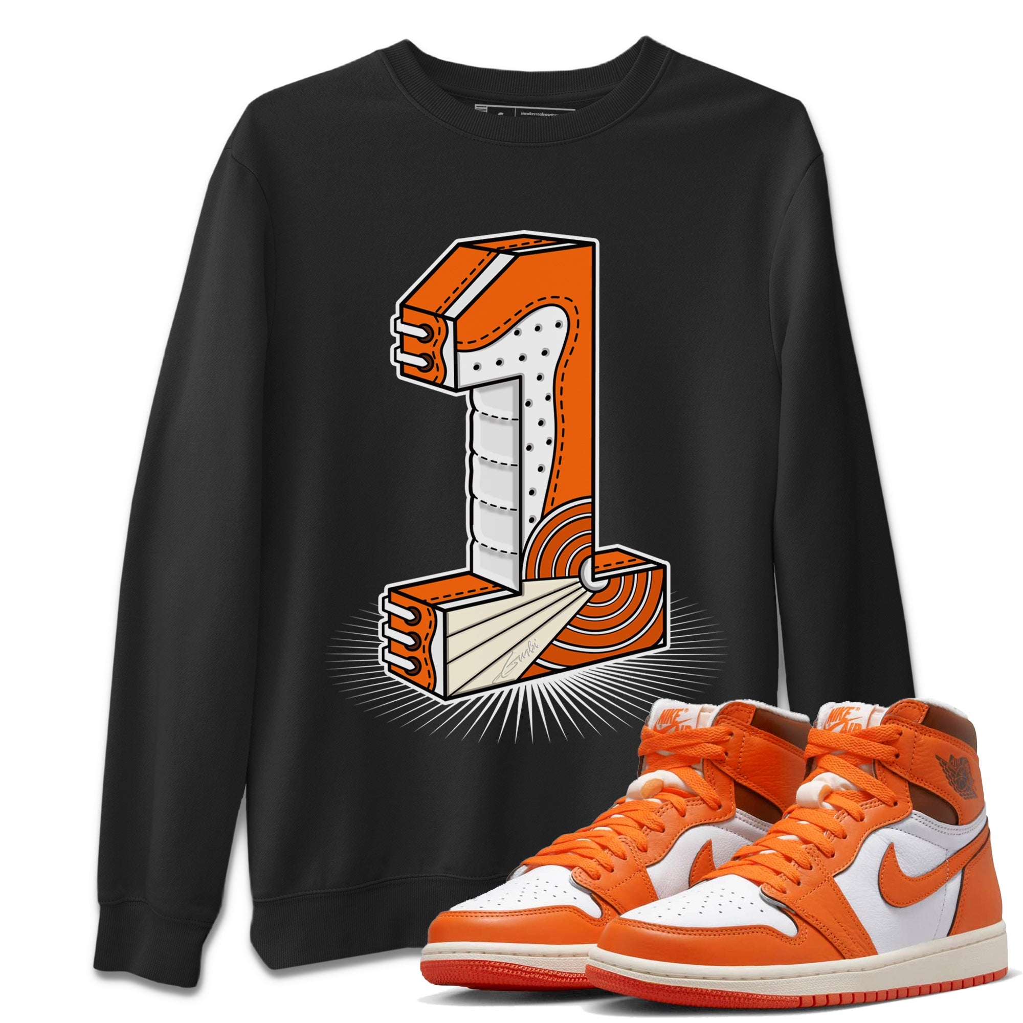 Jordan 1 Starfish Shirt To Match Jordans One Statue Sneaker Tees Jordan 1 Starfish Drip Gear Zone Sneaker Matching Clothing Unisex Shirts
