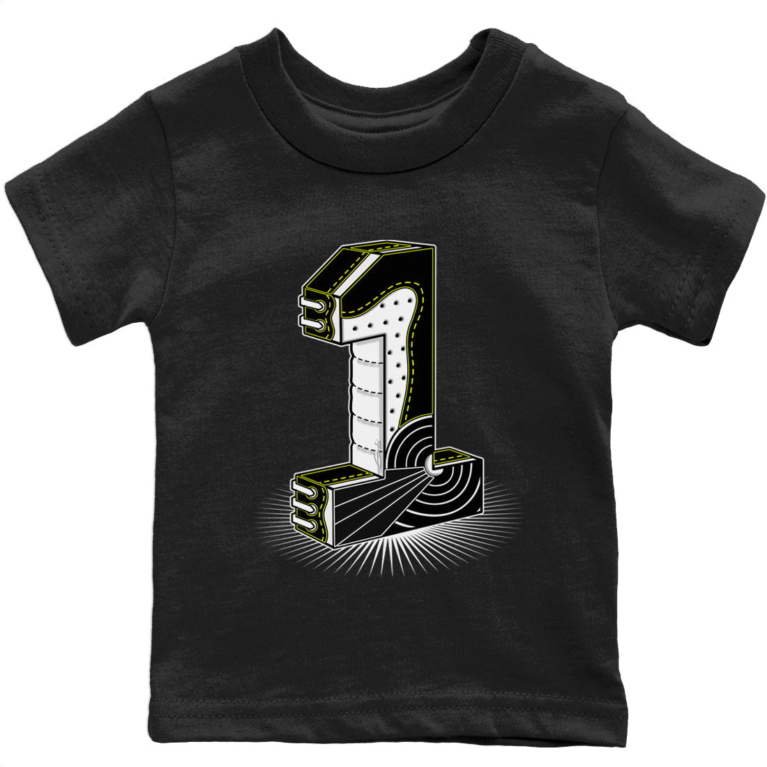 Jordan 1 Visionaire Sneaker Matching T-Shirt One Statue Sneaker Tees Jordan 1 Visionaire Sneaker Release Tees Kids Shirts