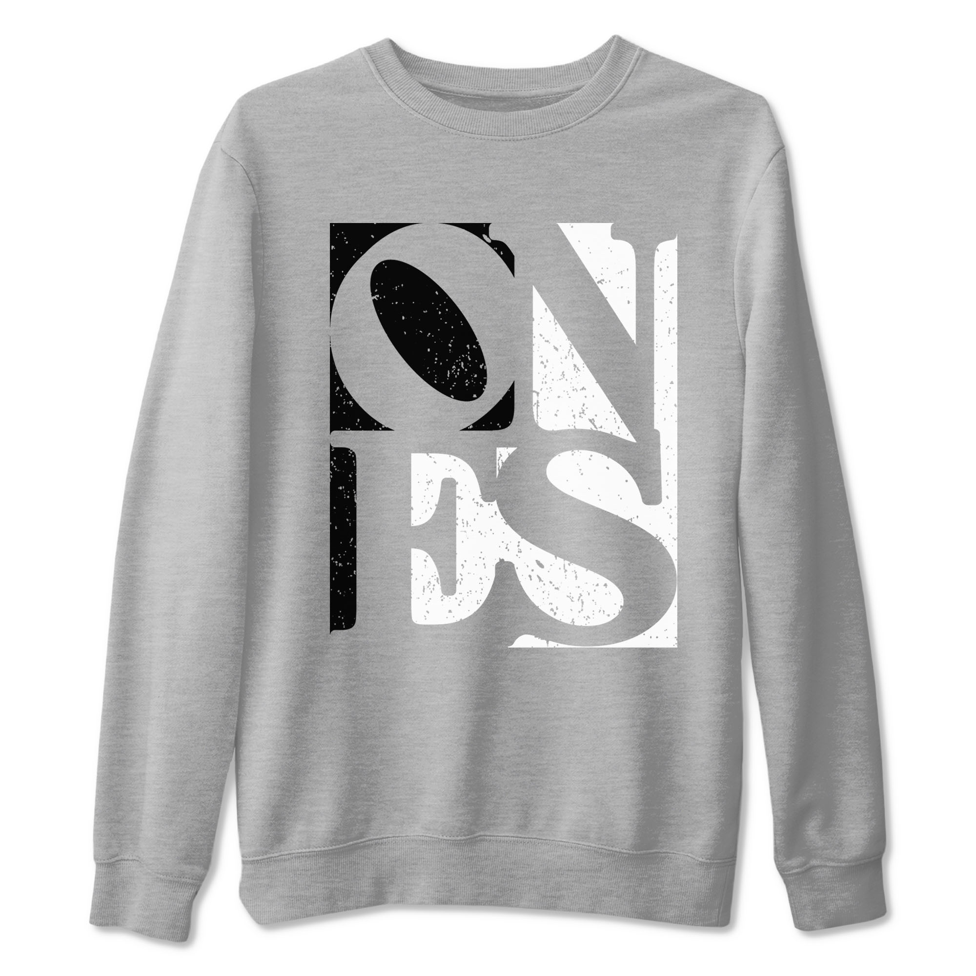 Air Jordan 1 High OG Black White shirt to match jordans streetwear brand Ones sneaker tees 1s Black White Drip Gear Zone unisex cotton Heather Grey 2 crew neck shirt