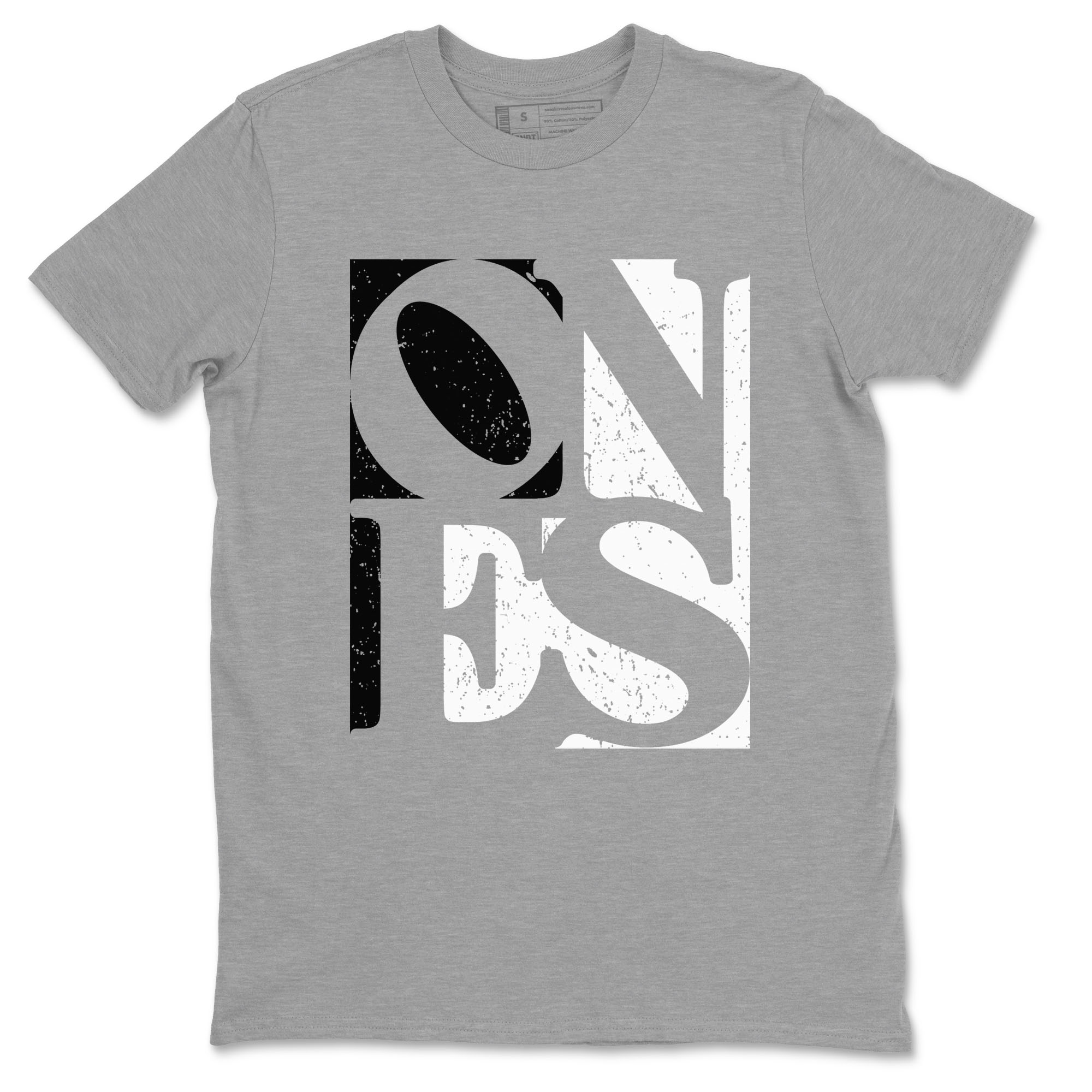 Air Jordan 1 High OG Black White shirt to match jordans streetwear brand Ones sneaker tees 1s Black White Drip Gear Zone unisex cotton Heather Grey 2 crew neck shirt