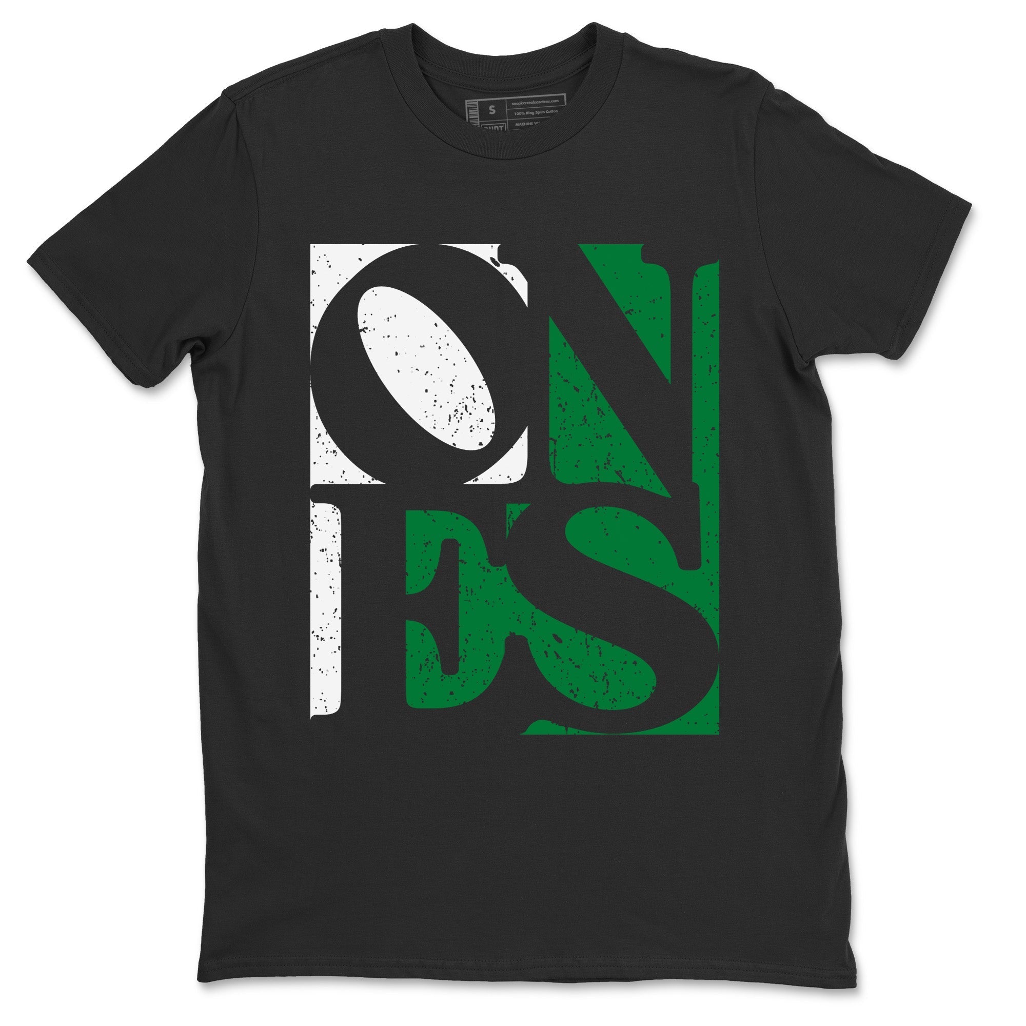 Air Jordan 1 Celtics Sneaker Match Tees Ones Streetwear Sneaker Shirt Air Jordan 1 High OG Celtics Sneaker Release Tees Unisex Shirts Black 2