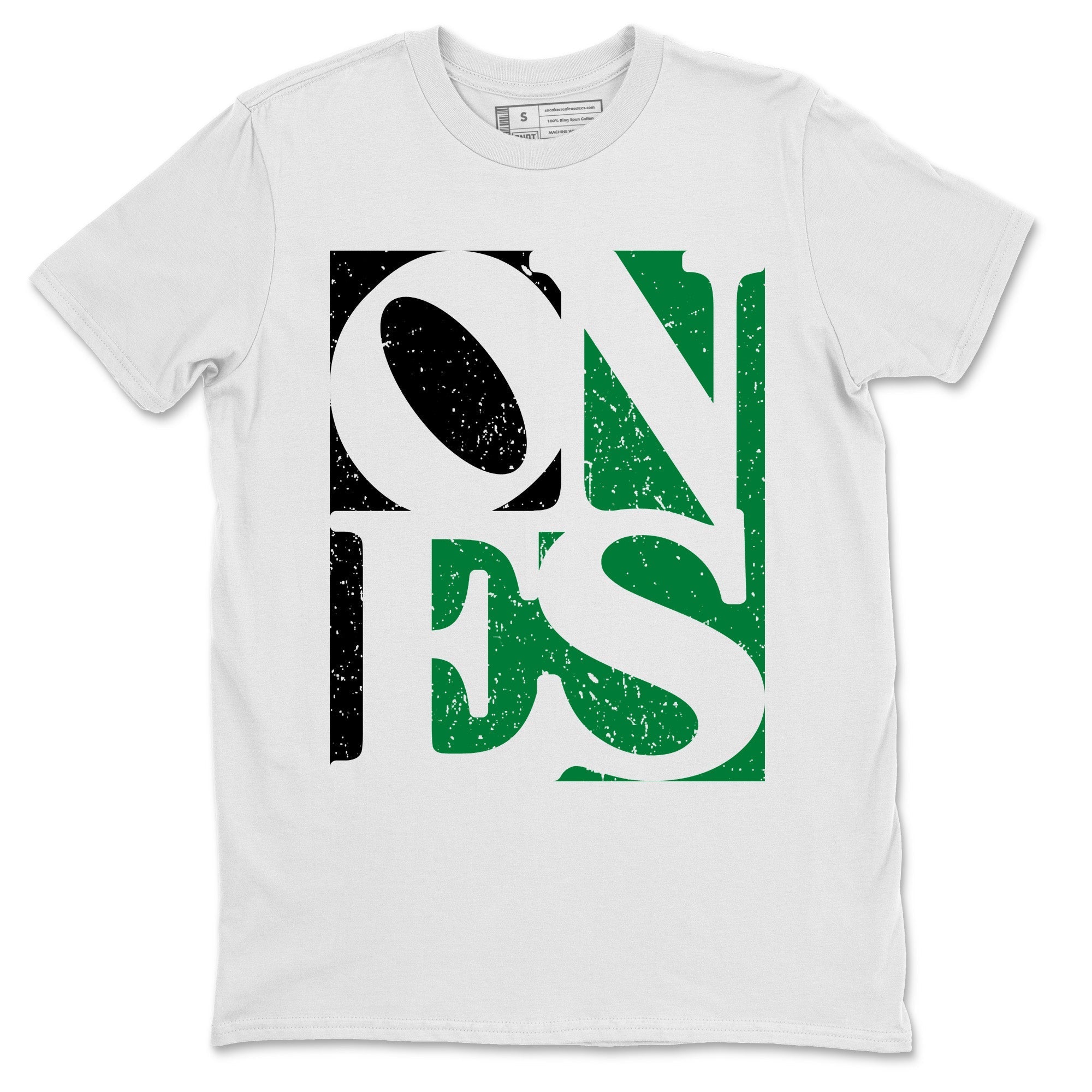 Air Jordan 1 Celtics Sneaker Match Tees Ones Streetwear Sneaker Shirt Air Jordan 1 High OG Celtics Sneaker Release Tees Unisex Shirts White 2