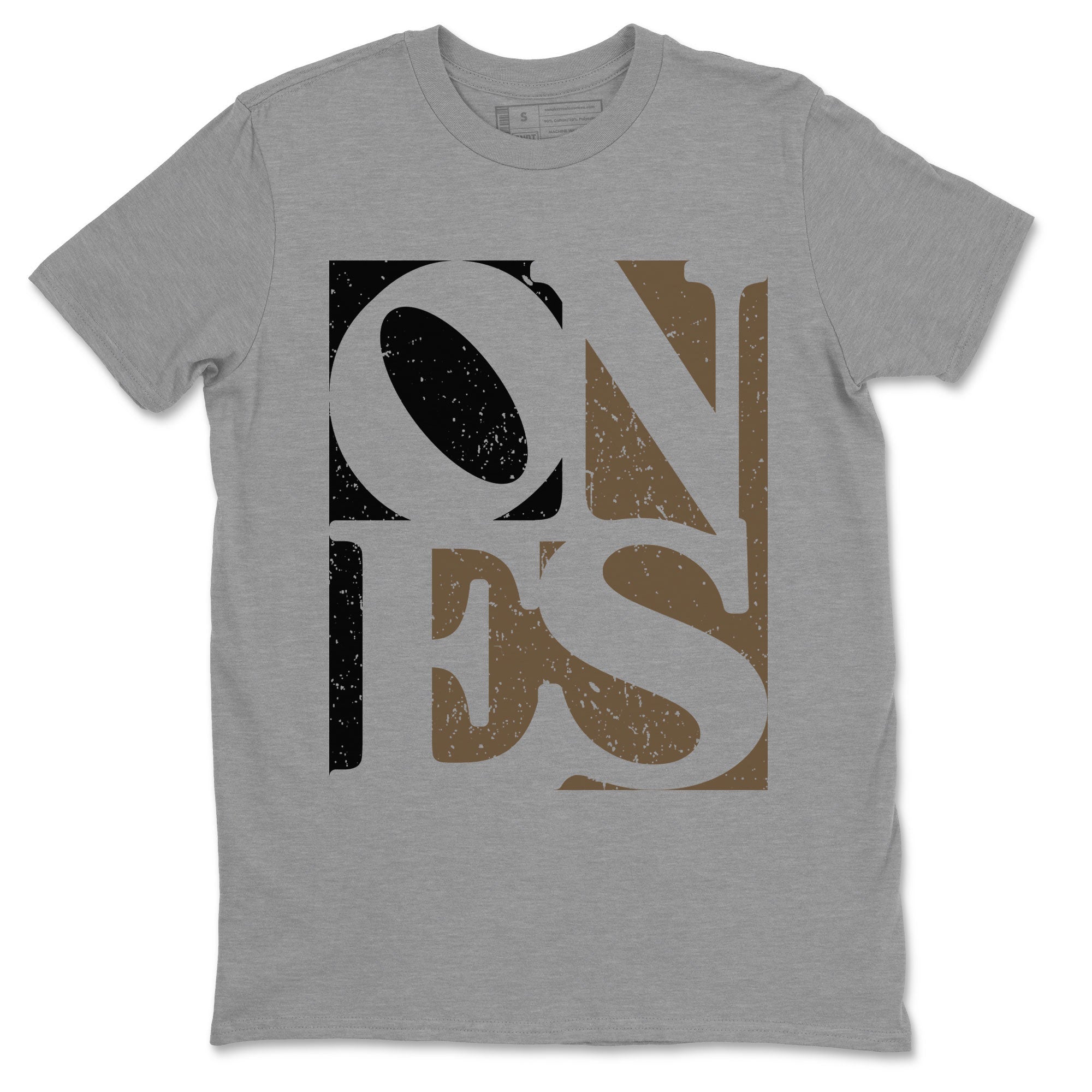 Air Jordan 1 High OG Palomino shirt to match jordans Ones Streetwear Sneaker Shirt Air Jordan 1 Palomino Drip Gear Zone Sneaker Matching Clothing Unisex Heather Grey 2 T-Shirt