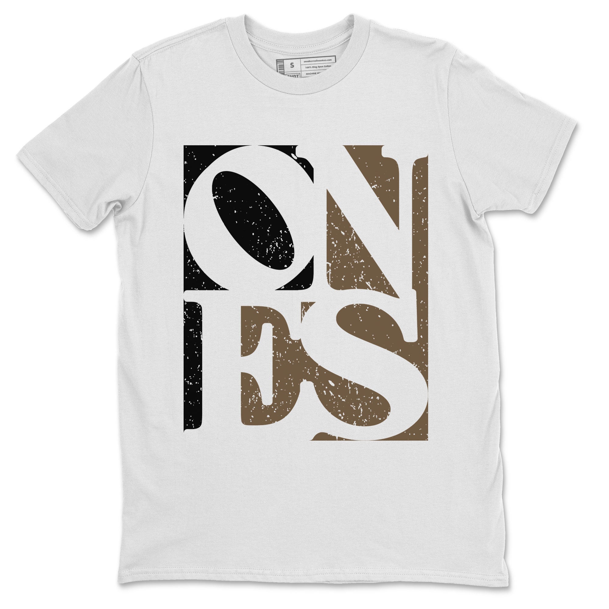 Air Jordan 1 High OG Palomino shirt to match jordans Ones Streetwear Sneaker Shirt Air Jordan 1 Palomino Drip Gear Zone Sneaker Matching Clothing Unisex White 2 T-Shirt