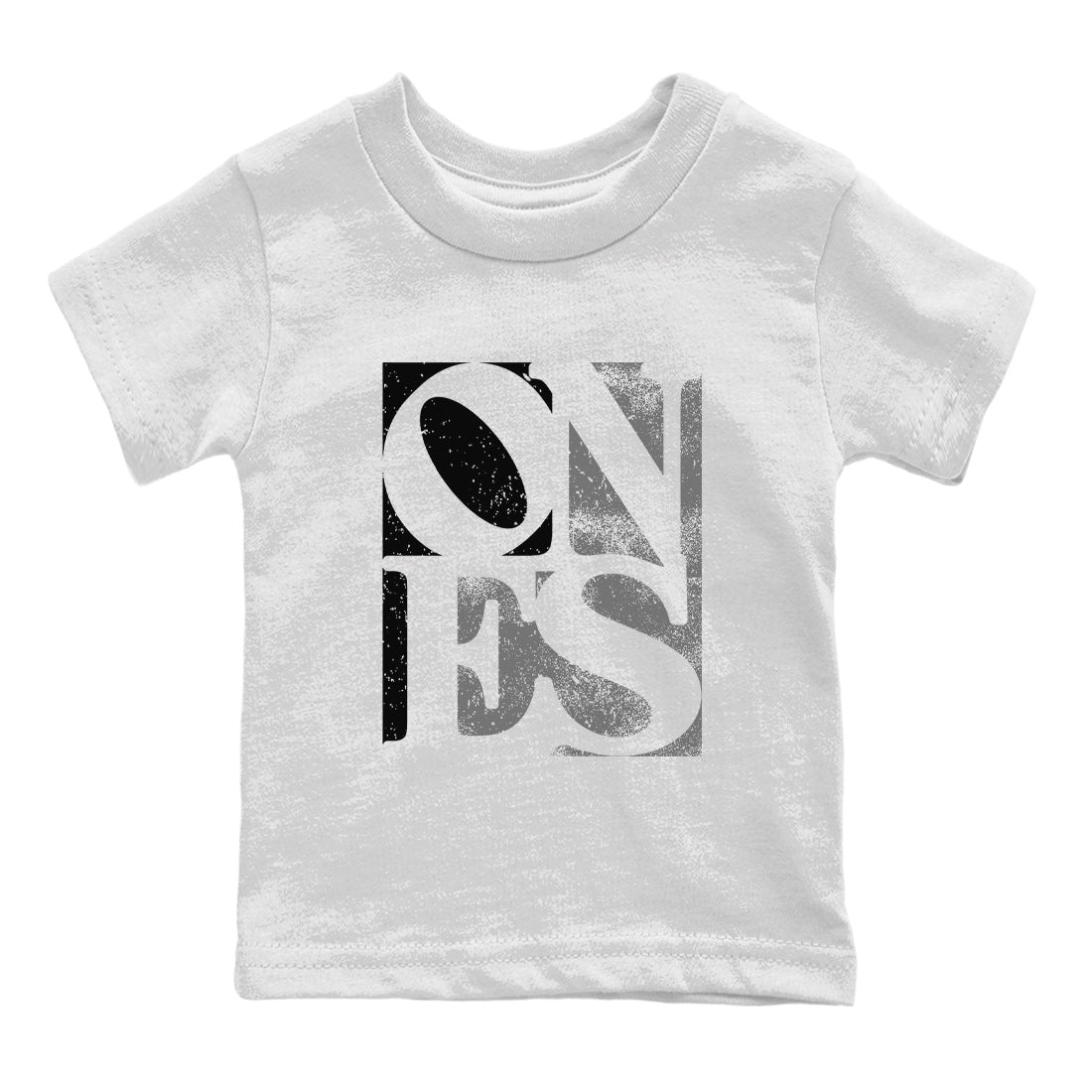 Air Jordan 1 Washed Heritage Sneaker Match Tees Ones Streetwear Sneaker Shirt Air Jordan 1 High OG Washed Heritage Clothes Kids Shirts White 2
