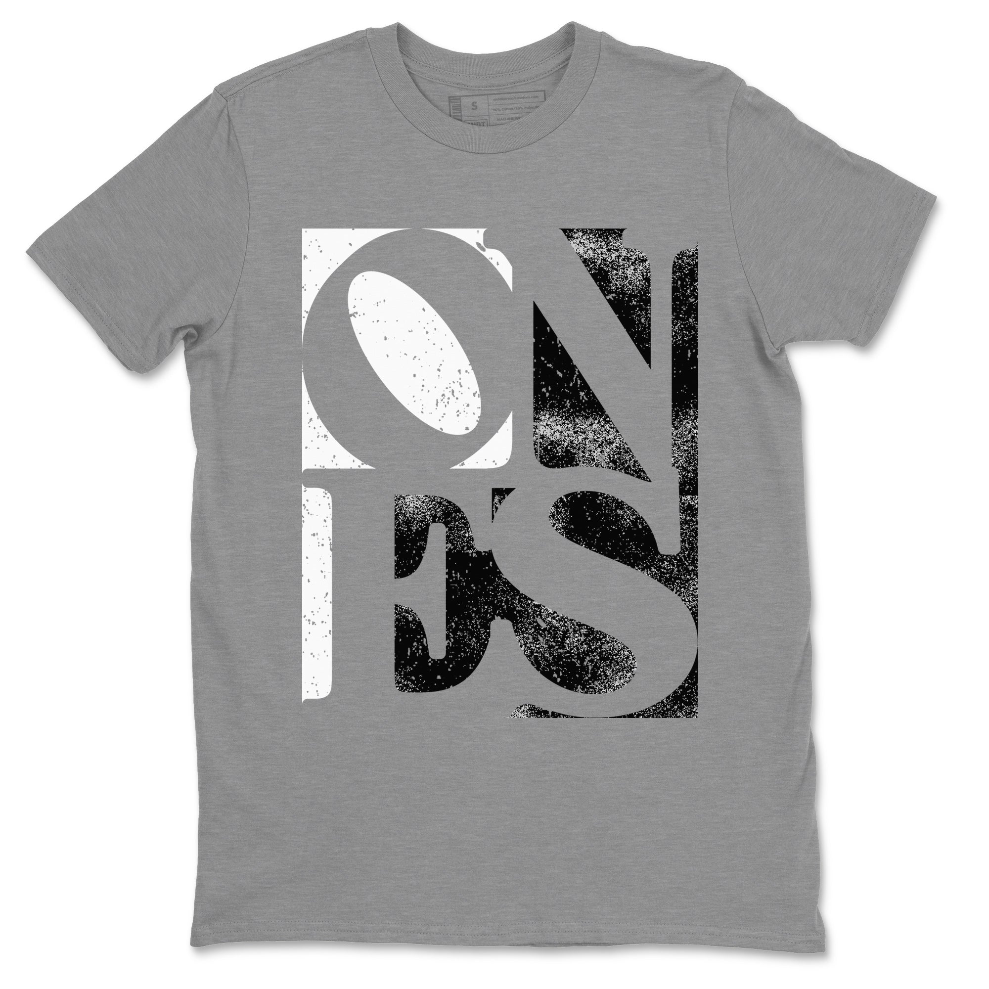 Air Jordan 1 Washed Heritage Sneaker Match Tees Ones Streetwear Sneaker Shirt Air Jordan 1 High OG Washed Heritage Clothes Unisex Shirts Heather Grey 2