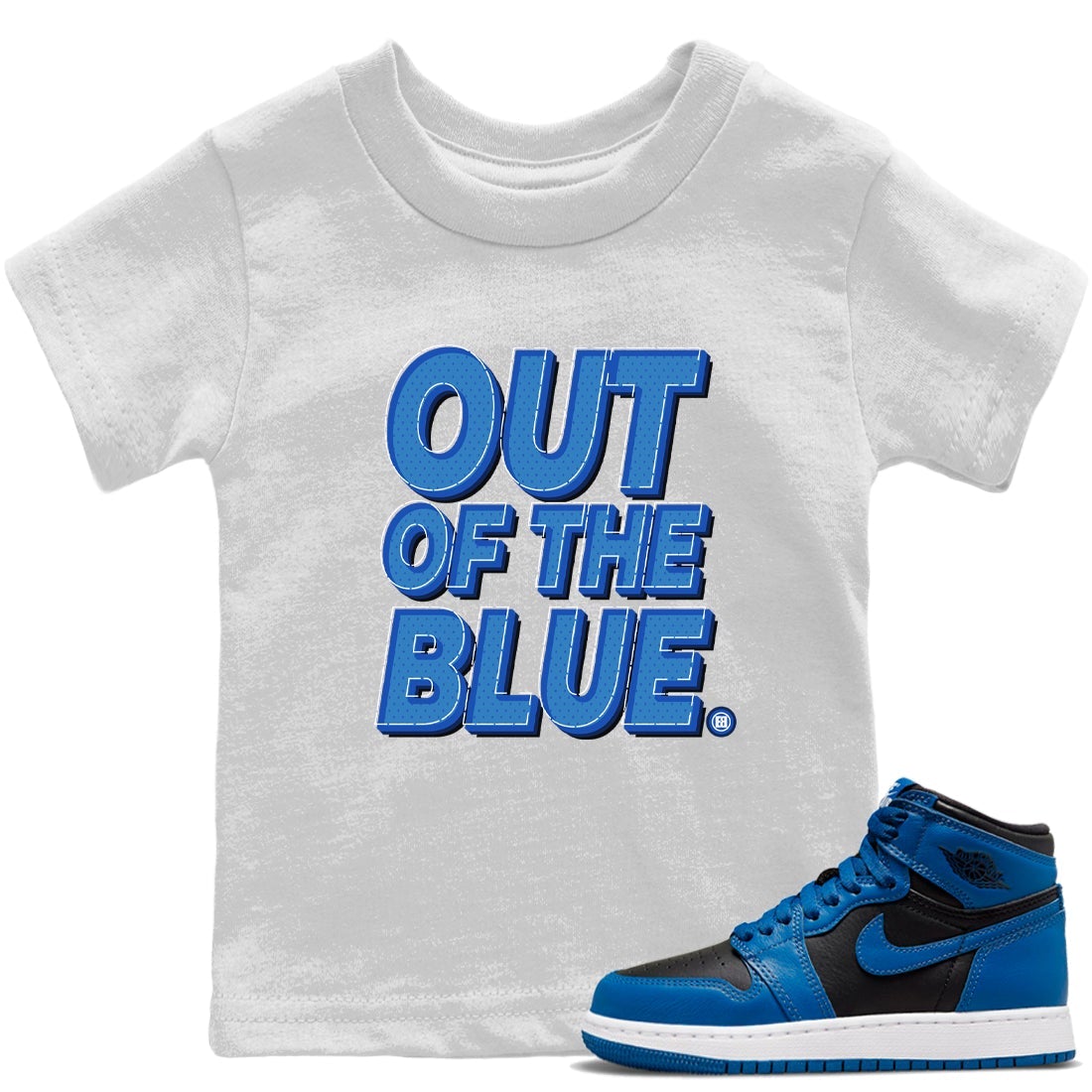 Jordan 1 Dark Marina Blue Sneaker Matching T-Shirt Out Of The Blue Sneaker Tees Jordan 1 Dark Marina Blue Sneaker Release Tees Kids Shirts