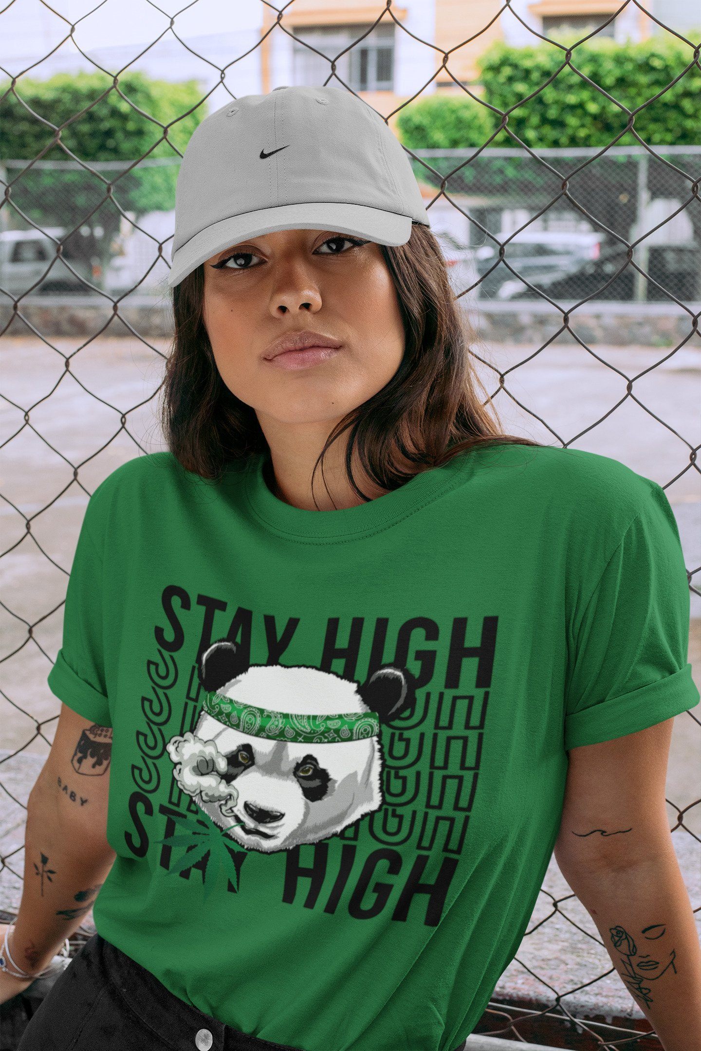 Jordan 3 Pine Green Shirt To Match Jordans Panda Stay High Sneaker Tees Jordan 3 Pine Green Drip Gear Zone Sneaker Matching Clothing Unisex Shirts