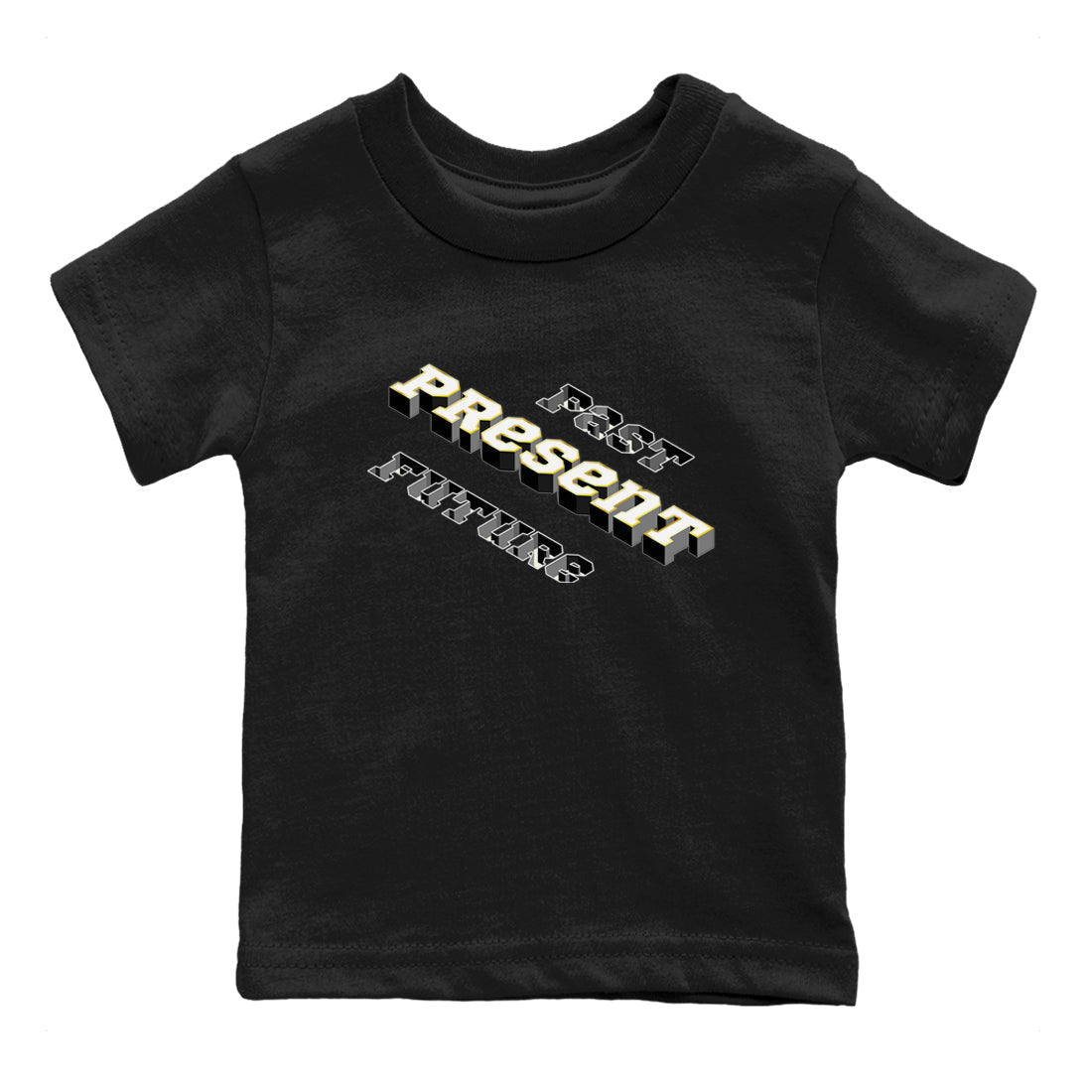 11s Gratitude shirt to match jordans Past Present Future sneaker match tee Air Jordan 11 Gratitude Drip Gear Zone baby toddler Black 2 cotton Shirt