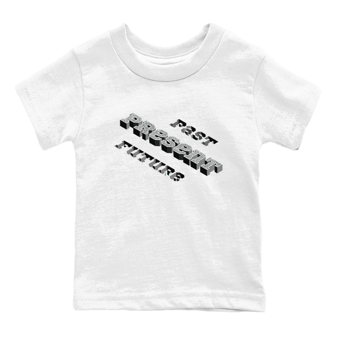 3s Green Glow shirt to match jordans Past Present Future sneaker tees Air Jordan 3 Green Glow Drip Gear Zone baby toddler White 2 cotton Shirt