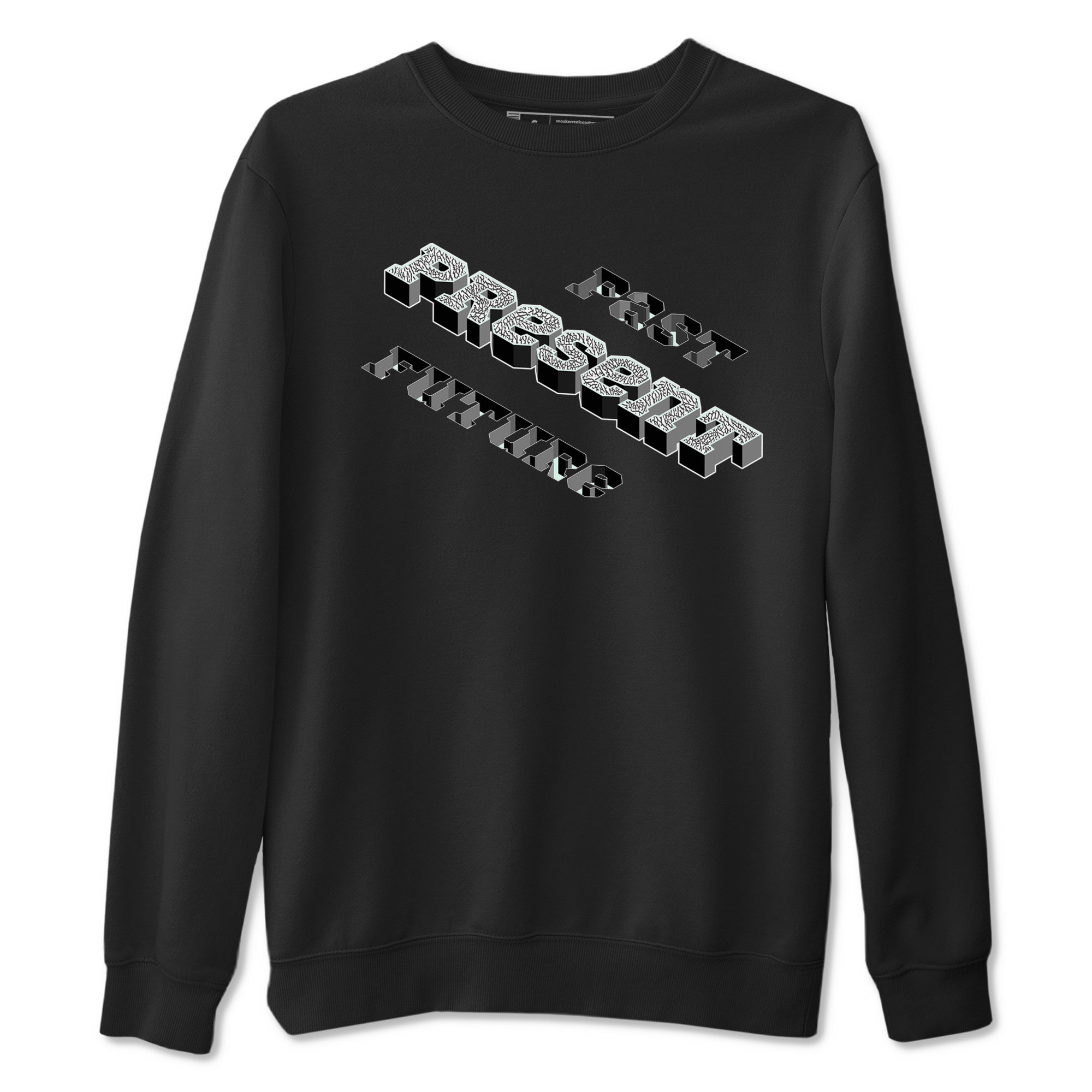 3s Green Glow shirt to match jordans Past Present Future sneaker tees Air Jordan 3 Green Glow Drip Gear Zone unisex cotton Black 2 crew neck shirt