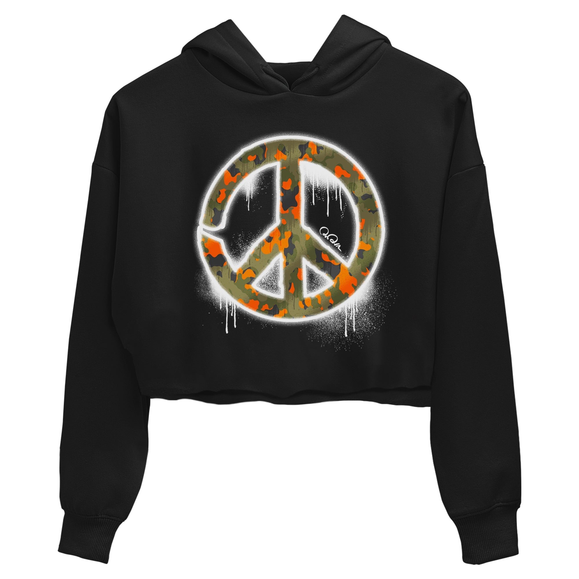 Air Jordan 5 Olive shirt to match jordans Peace Sign sneaker tees AJ5 Olive Drip Gear Zone Black 2 crop length shirt