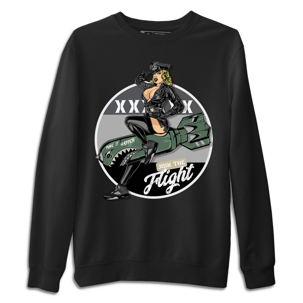 Jordan 5 Anthracite Shirt To Match Jordans Pin Up Girl Sneaker Tees Jordan 5 Anthracite Drip Gear Zone Sneaker Matching Clothing Unisex Shirts