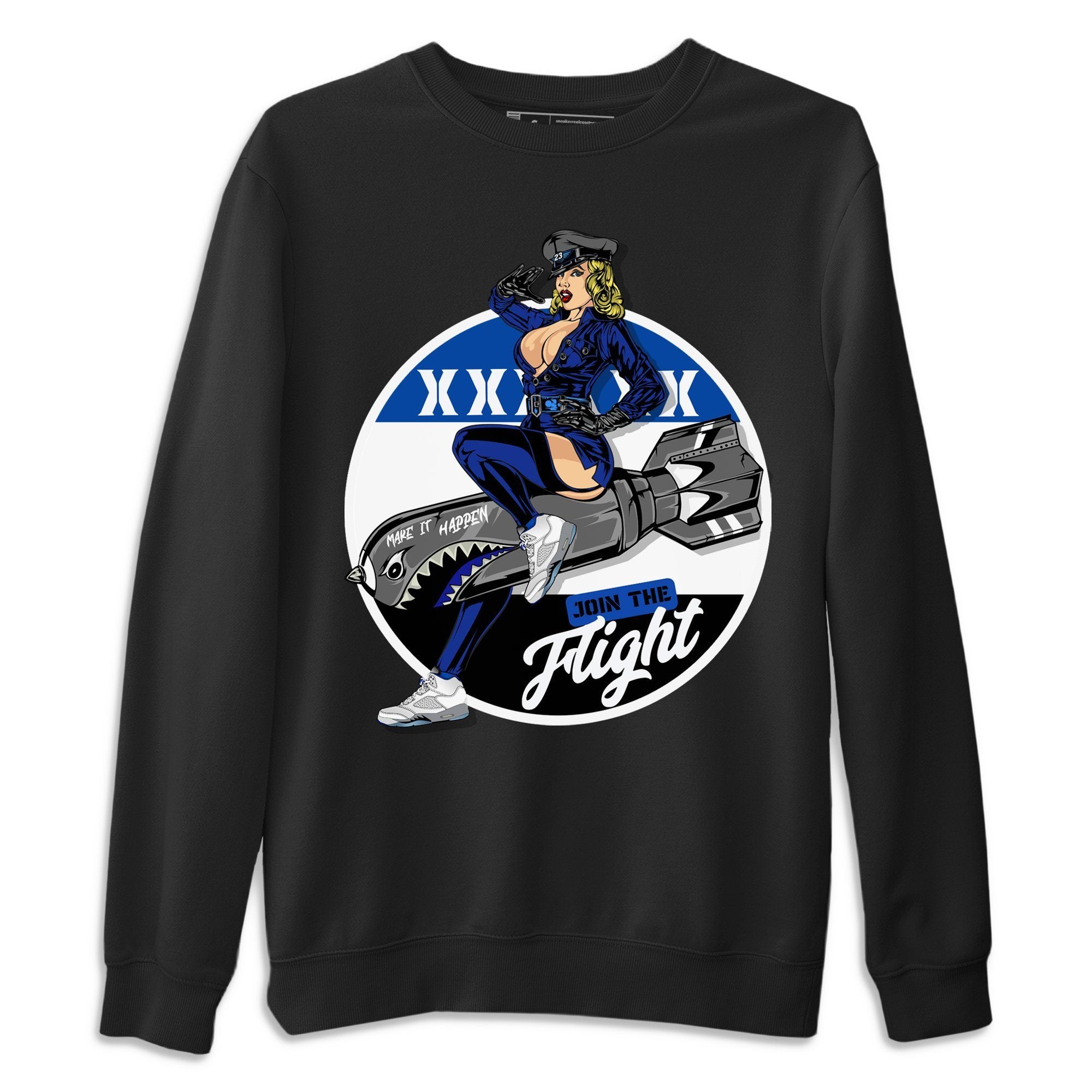 Jordan 5 Stealth Shirt To Match Jordans Pin Up Girl Sneaker Tees Jordan 5 Stealth Drip Gear Zone Sneaker Matching Clothing Unisex Shirts