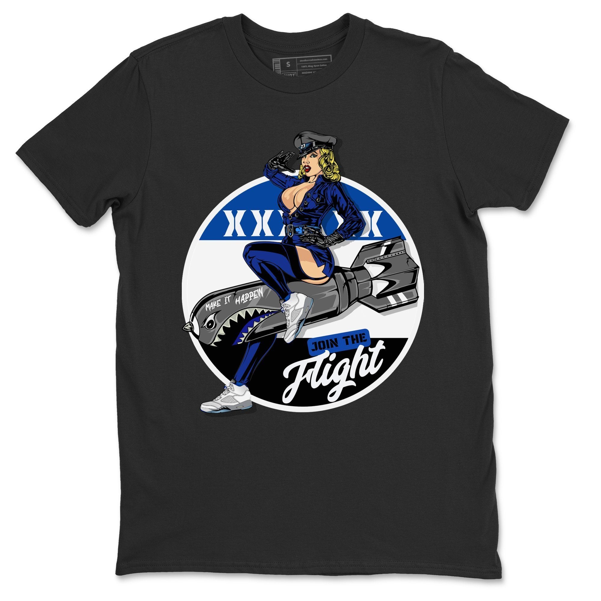 Jordan 5 Stealth Shirt To Match Jordans Pin Up Girl Sneaker Tees Jordan 5 Stealth Drip Gear Zone Sneaker Matching Clothing Unisex Shirts