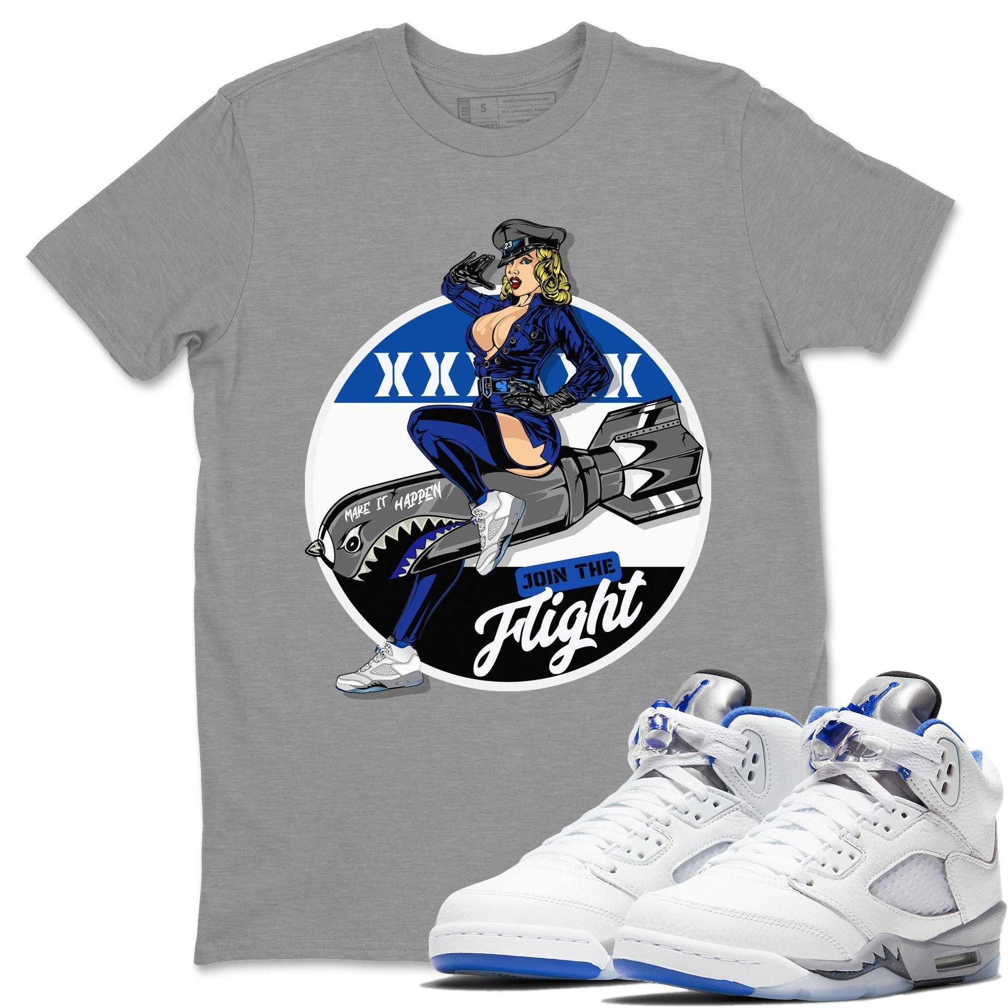 Jordan 5 Stealth Shirt To Match Jordans Pin Up Girl Sneaker Tees Jordan 5 Stealth Drip Gear Zone Sneaker Matching Clothing Unisex Shirts
