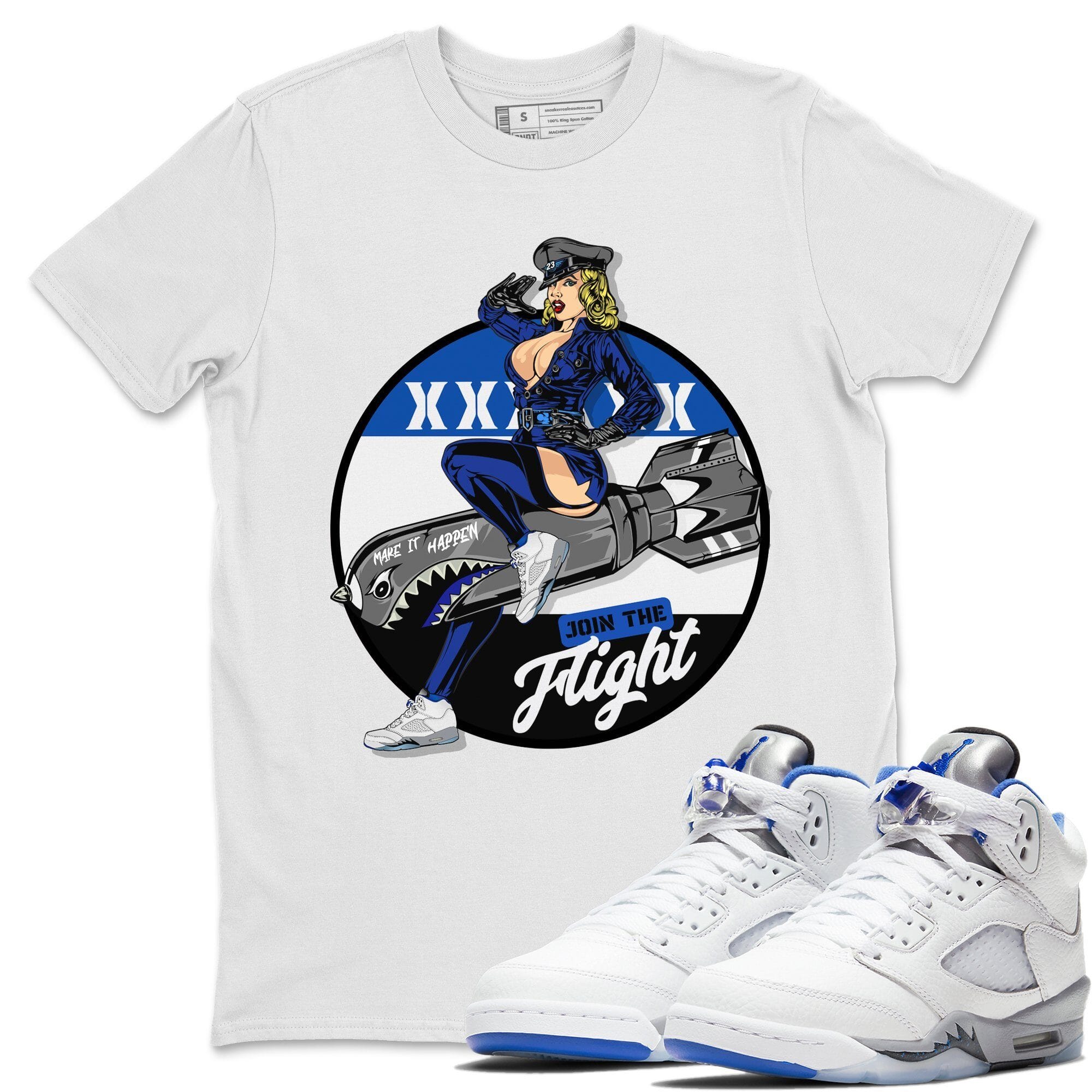 Jordan 5 Stealth Shirt To Match Jordans Pin Up Girl Sneaker Tees Jordan 5 Stealth Drip Gear Zone Sneaker Matching Clothing Unisex Shirts
