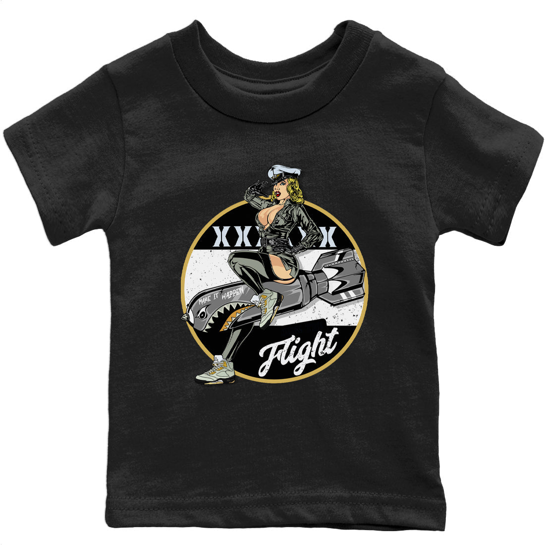 Jordan 5 Jade Horizon Sneaker Matching T-Shirt Pin Up Girl Sneaker Tees Jordan 5 Jade Horizon Sneaker Release Tees Kids Shirts