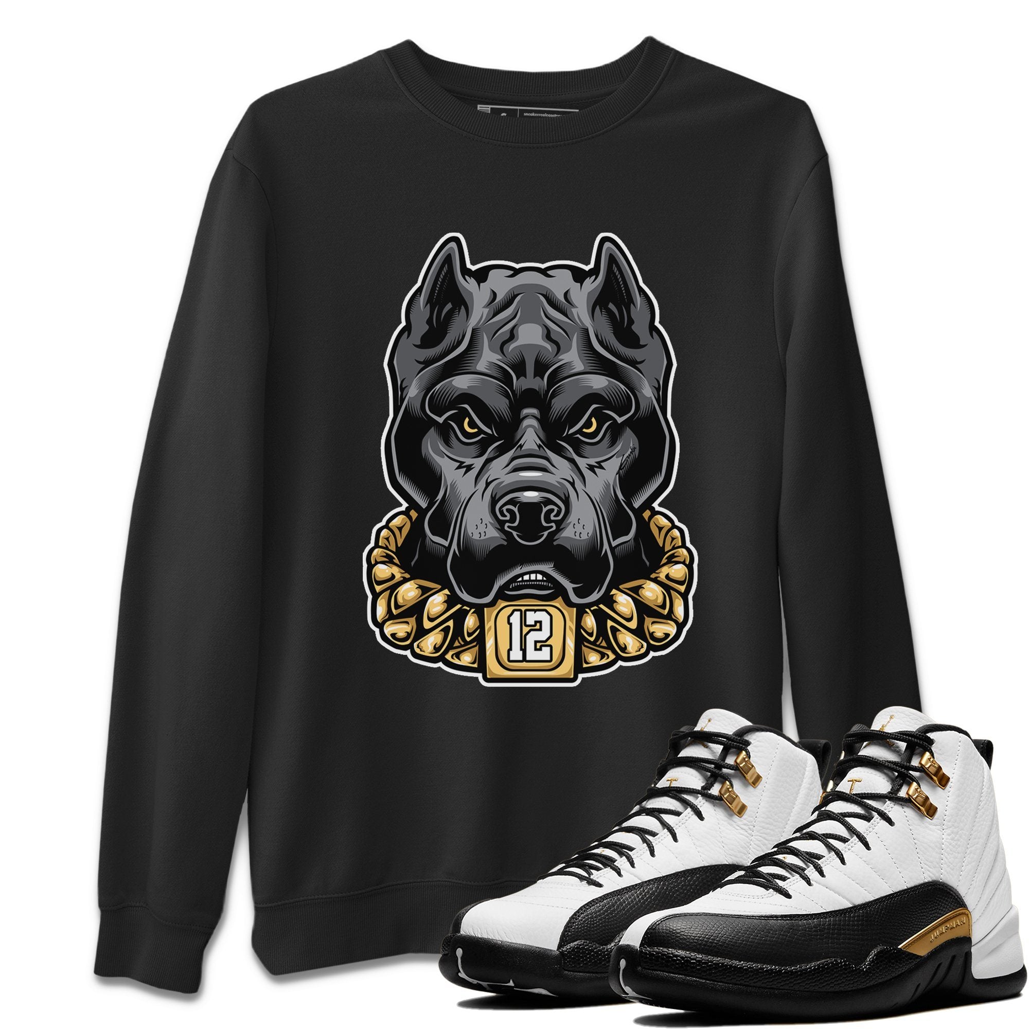Jordan 12 Royalty Shirt To Match Jordans Pitbull Sneaker Tees Jordan 12 Royalty Drip Gear Zone Sneaker Matching Clothing Unisex Shirts