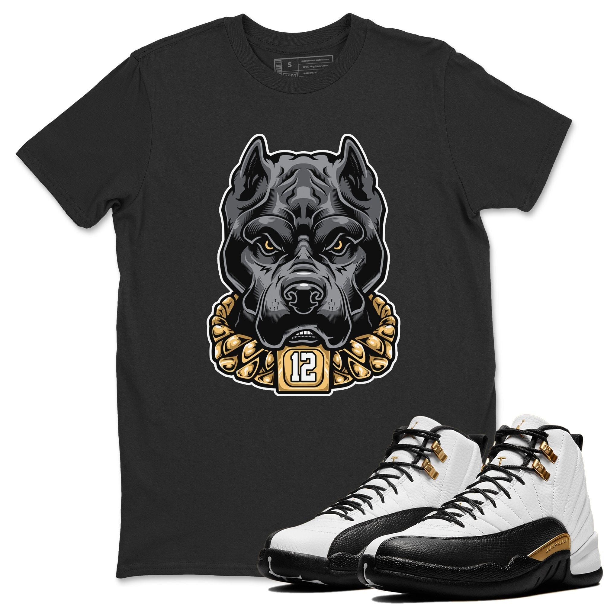 Jordan 12 Royalty Shirt To Match Jordans Pitbull Sneaker Tees Jordan 12 Royalty Drip Gear Zone Sneaker Matching Clothing Unisex Shirts