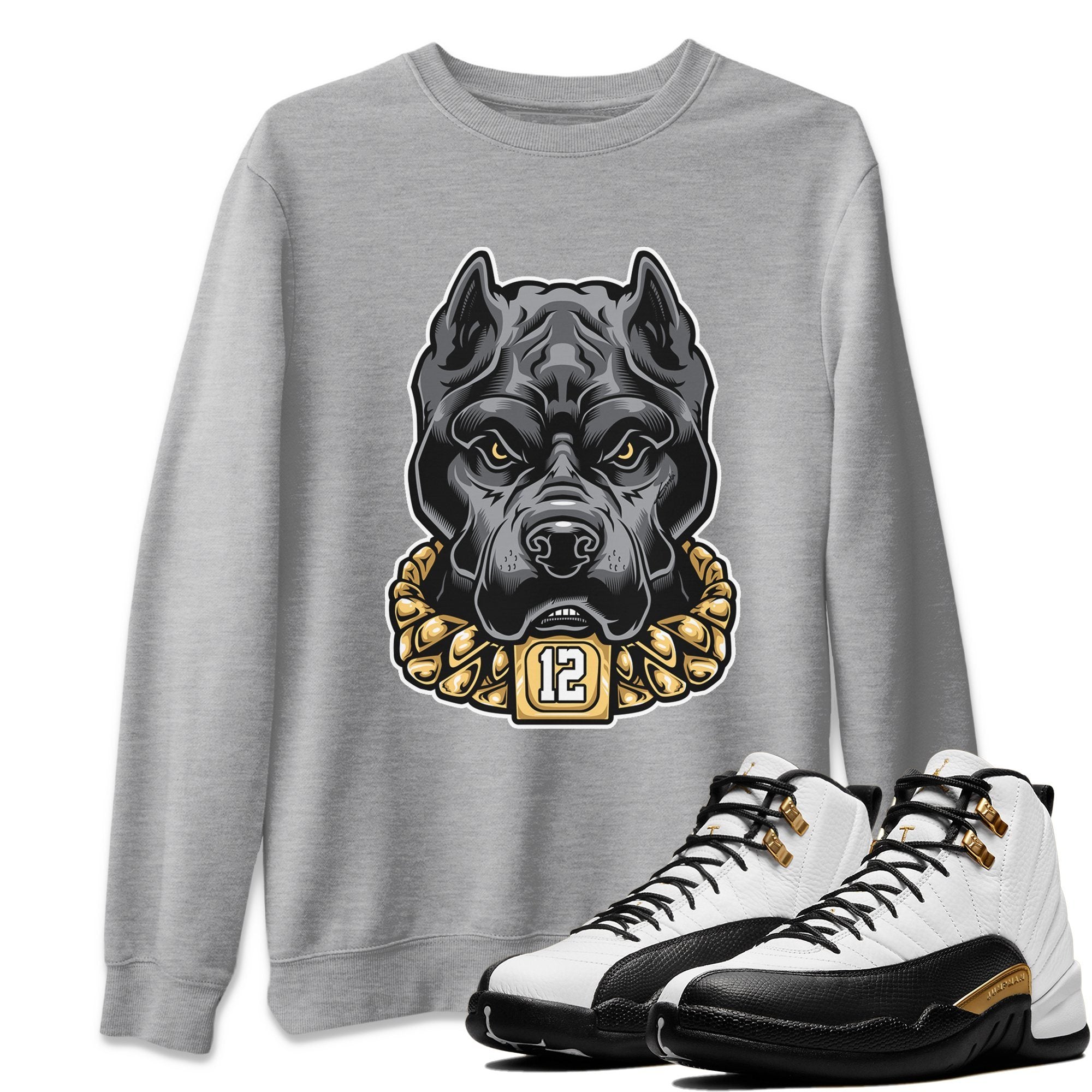 Jordan 12 Royalty Shirt To Match Jordans Pitbull Sneaker Tees Jordan 12 Royalty Drip Gear Zone Sneaker Matching Clothing Unisex Shirts