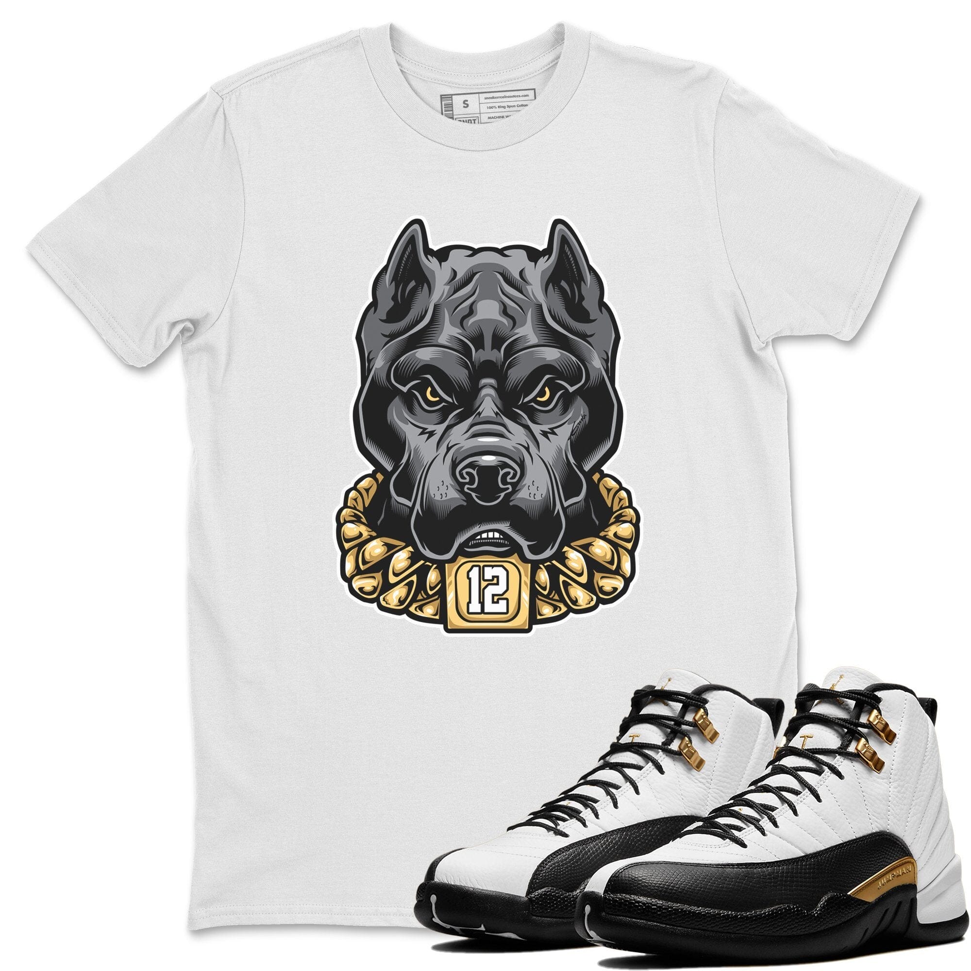 Jordan 12 Royalty Shirt To Match Jordans Pitbull Sneaker Tees Jordan 12 Royalty Drip Gear Zone Sneaker Matching Clothing Unisex Shirts