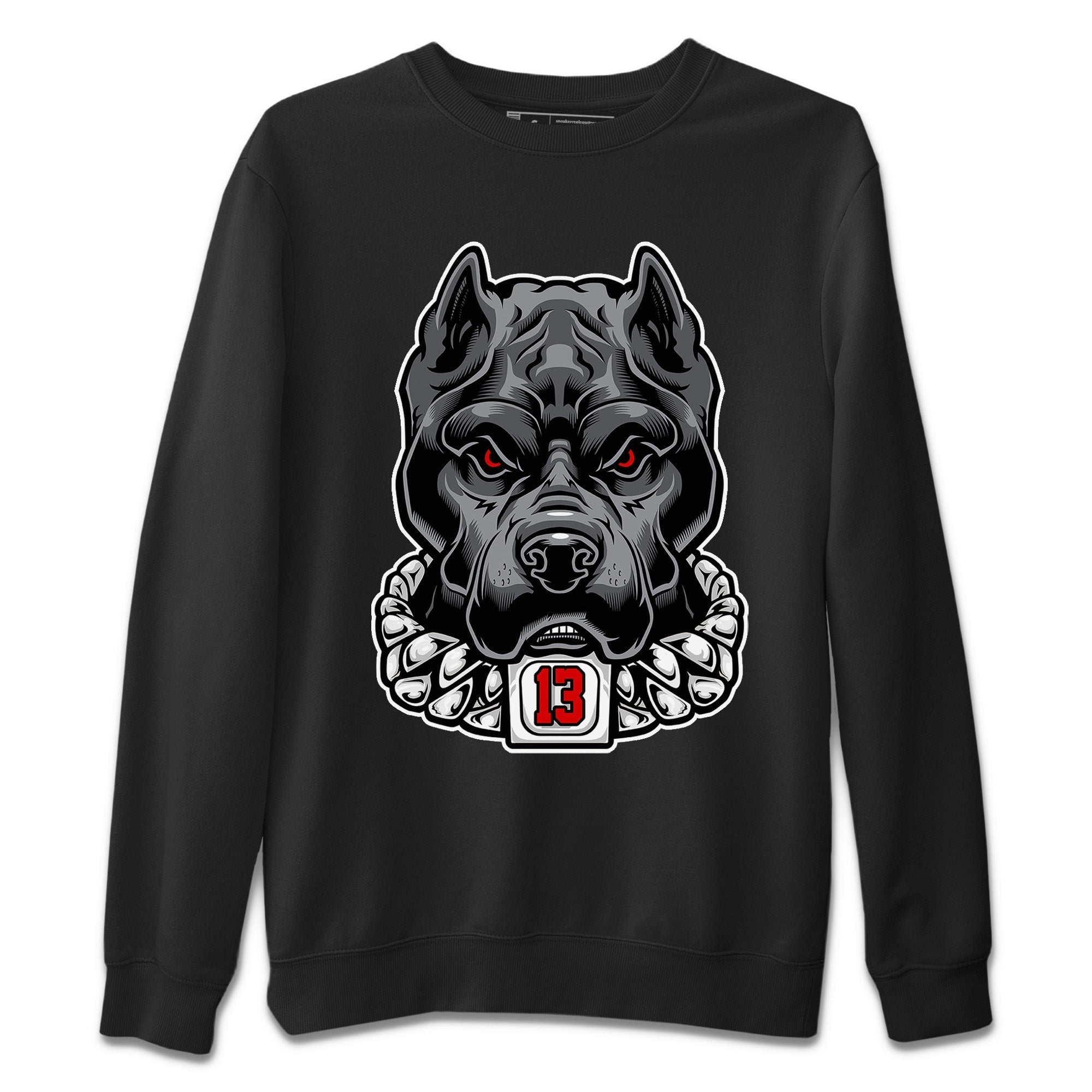 Air Jordan 13 Black Flint Sneaker Match Tees Pitbull Streetwear Sneaker Shirt Air Jordan 13 Black Flint Sneaker Release Tees Unisex Shirts Black 2