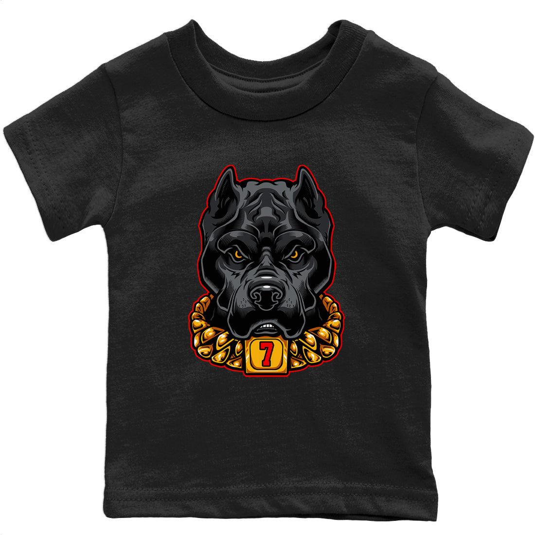 Jordan 7 Citrus Shirt To Match Jordans Pitbull Sneaker Tees Jordan 7 Citrus Drip Gear Zone Sneaker Matching Clothing Kids Shirts
