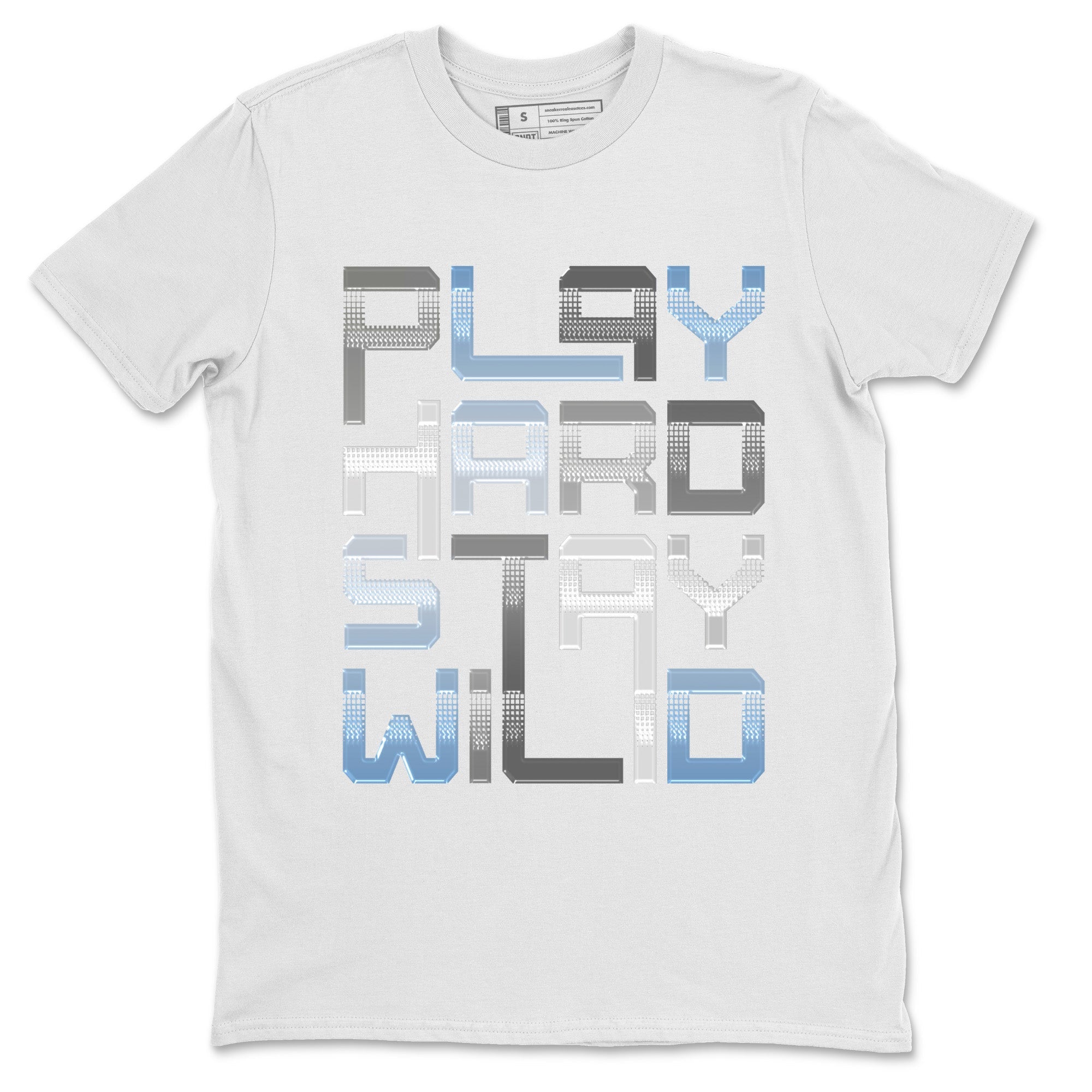 Air Jordan 11 White Cement Sneaker Match Tees Play Hard Streetwear Sneaker Shirt Air Jordan 11 Cement Grey Sneaker Release Tees Unisex Shirts White 2