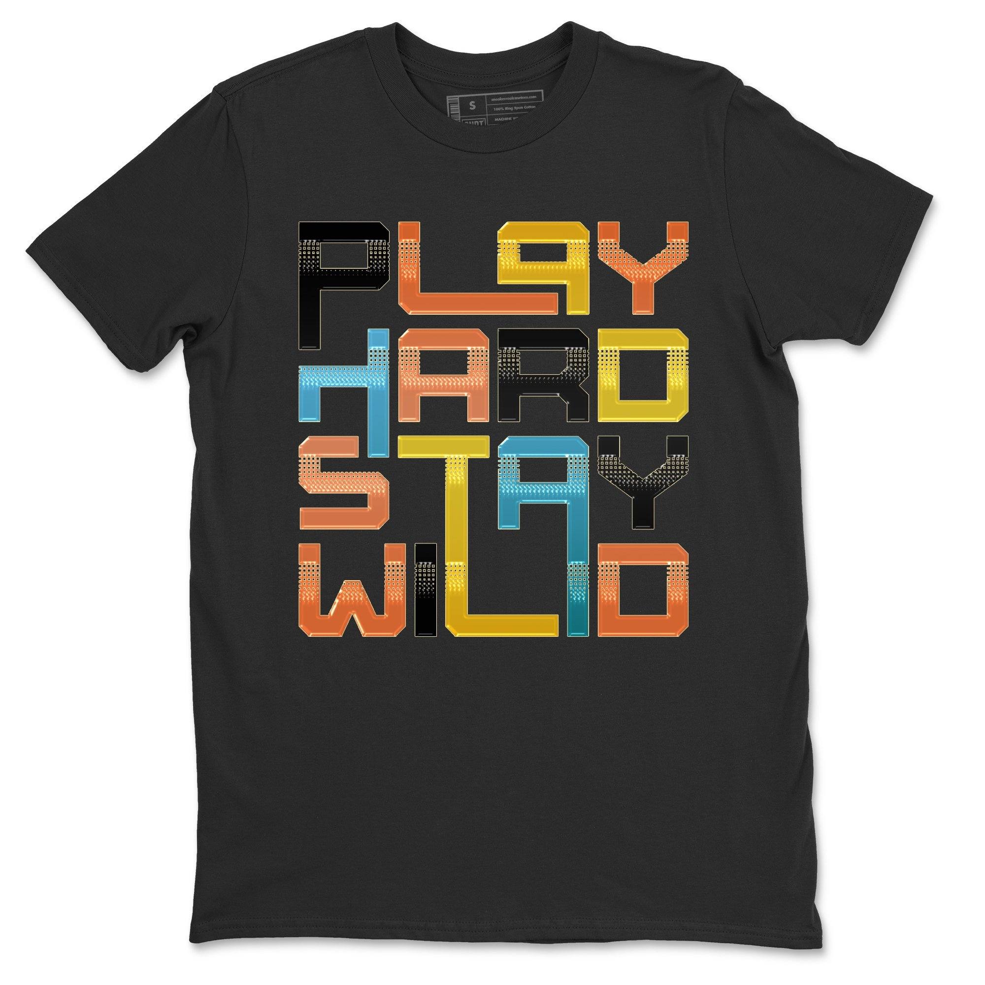 Yeezy 700 Sun Shirt To Match Jordans Play Hard Stay Wild Sneaker Tees Yeezy 700 Sun Drip Gear Zone Sneaker Matching Clothing Unisex Shirts