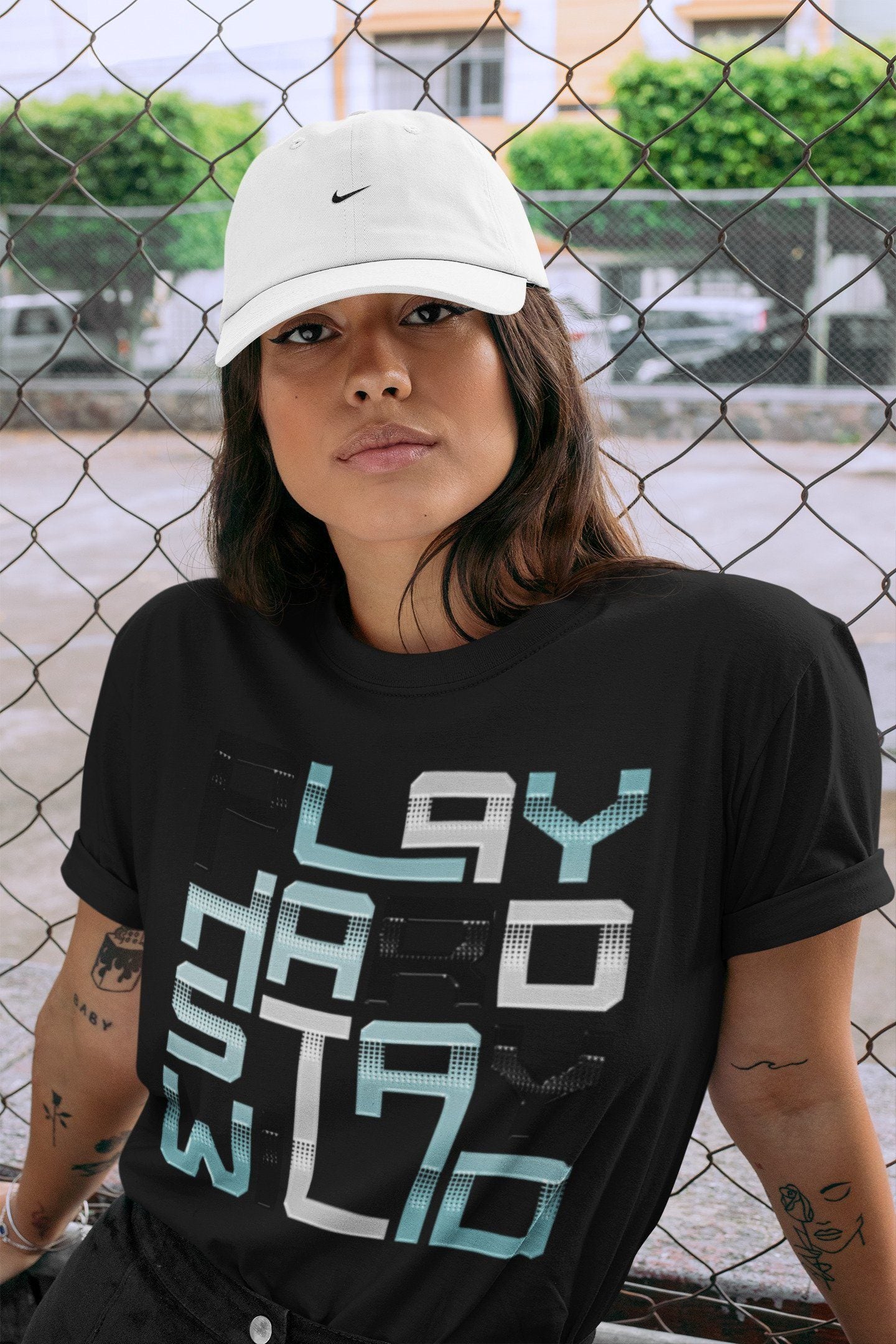 Jordan 11 Legend Blue Shirt To Match Jordans Play Hard Stay Wild Sneaker Tees Jordan 11 Legend Blue Drip Gear Zone Sneaker Matching Clothing Unisex Shirts