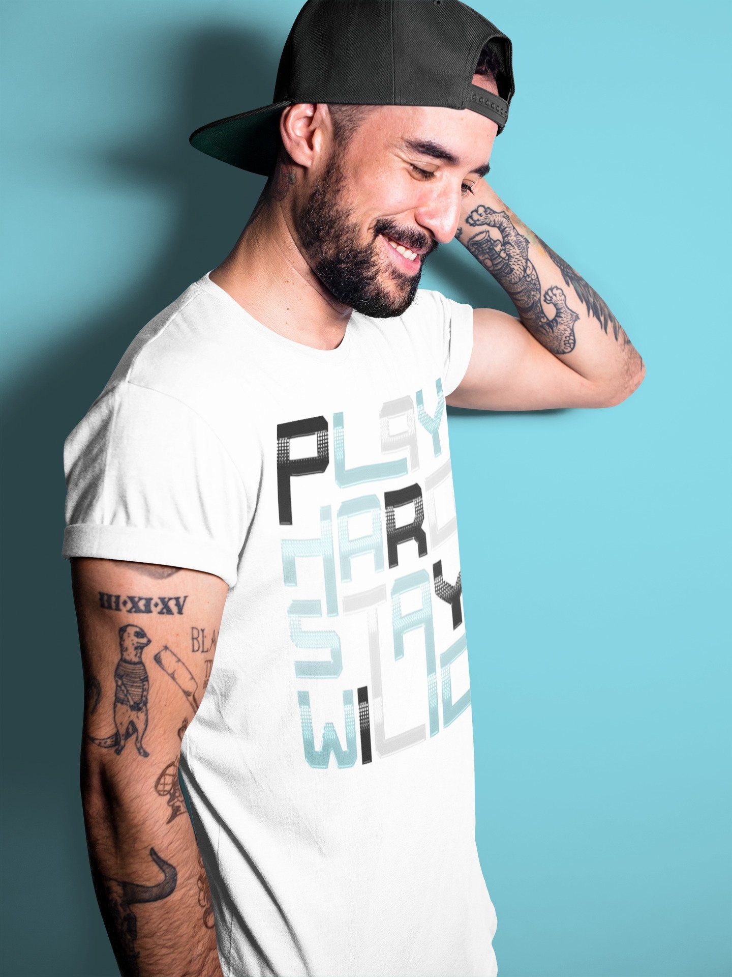 Jordan 11 Legend Blue Shirt To Match Jordans Play Hard Stay Wild Sneaker Tees Jordan 11 Legend Blue Drip Gear Zone Sneaker Matching Clothing Unisex Shirts