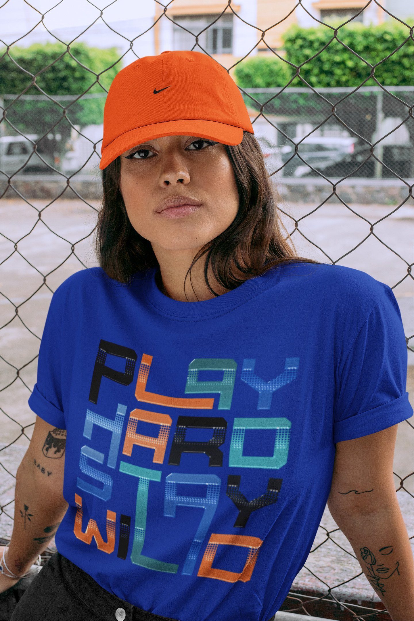 Yeezy 700 Bright Blue Shirt To Match Jordans Play Hard Stay Wild Sneaker Tees Yeezy 700 Bright Blue Drip Gear Zone Sneaker Matching Clothing Unisex Shirts