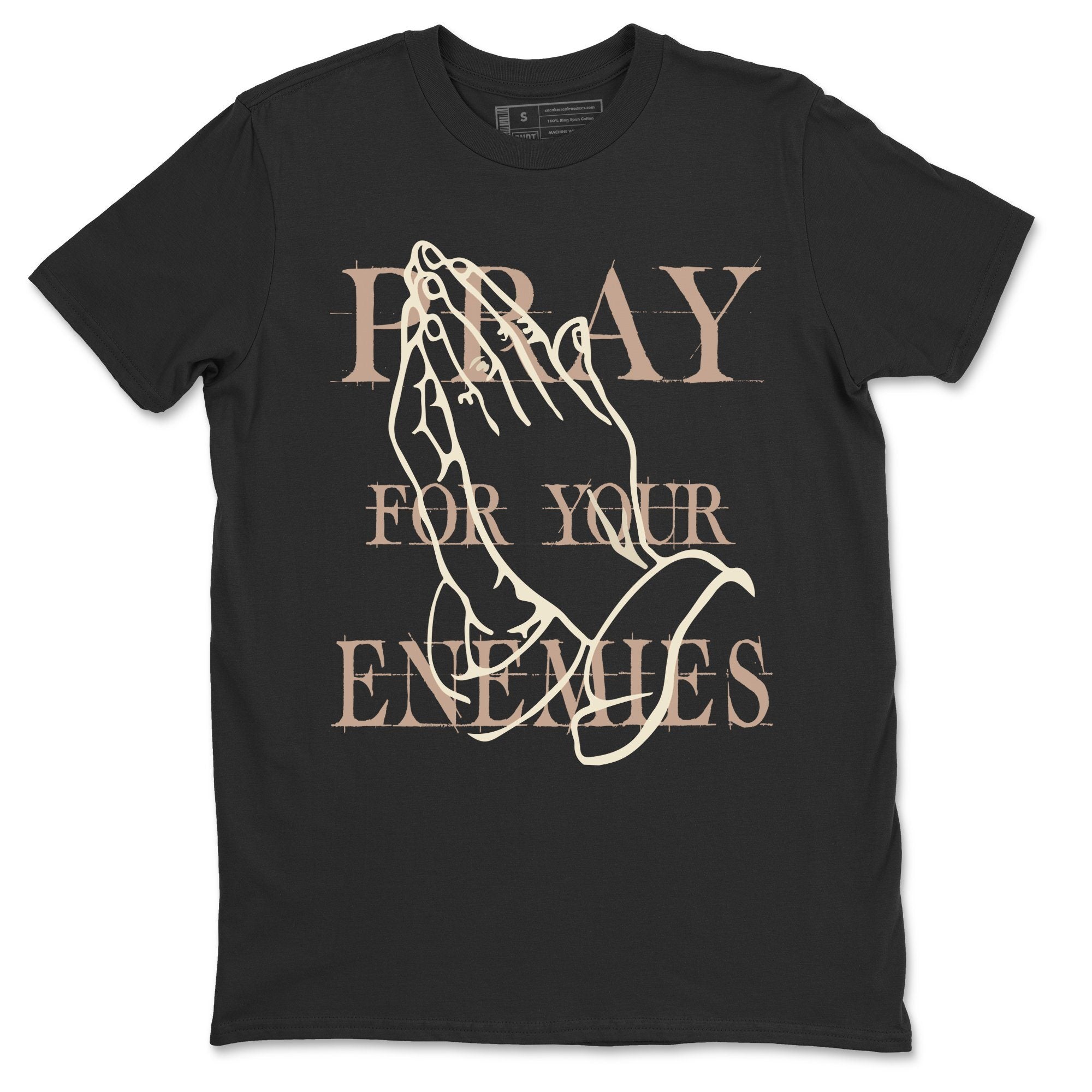 Yeezy 350 Ash Pearl Shirt To Match Jordans Pray For Your Enemies Sneaker Tees Yeezy 350 Ash Pearl Drip Gear Zone Sneaker Matching Clothing Unisex Shirts