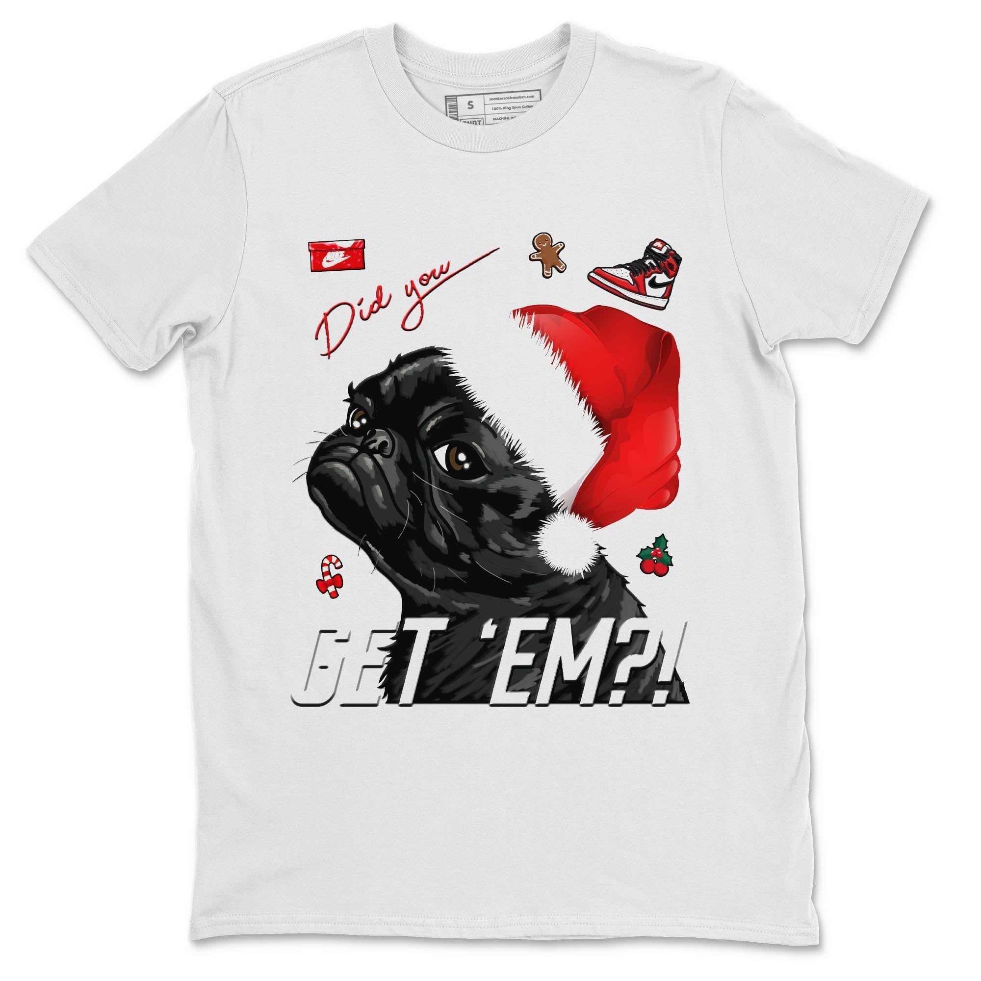 Jordan 1 lost & found Shirt To Match Jordans Pug Get Em Sneaker Tees Jordan 1 lost & found Drip Gear Zone Sneaker Matching Clothing Unisex Shirts