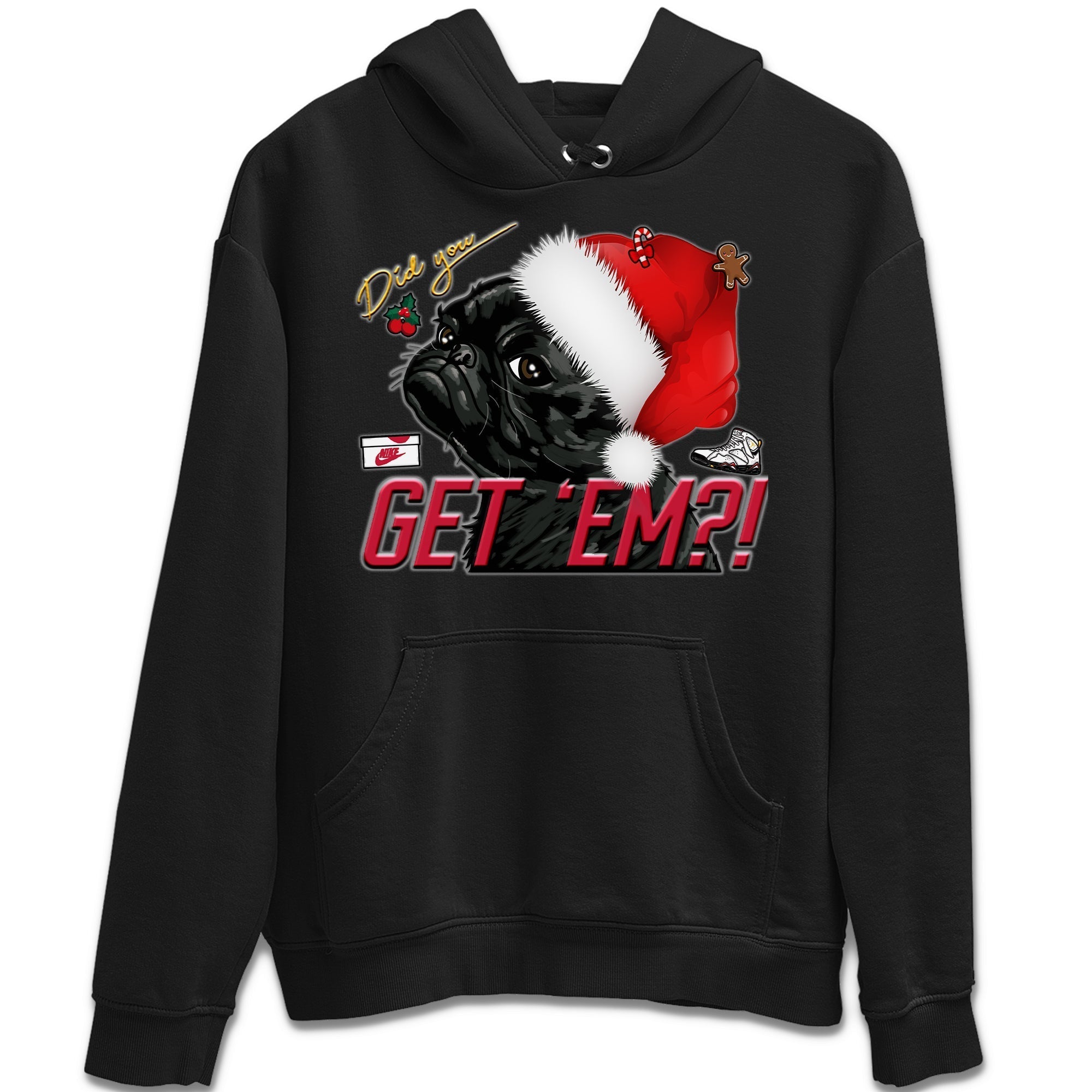 Jordan 7 Cardinal Shirt To Match Jordans Pug Get Em Sneaker Tees Jordan 7 Cardinal Drip Gear Zone Sneaker Matching Clothing Unisex Shirts