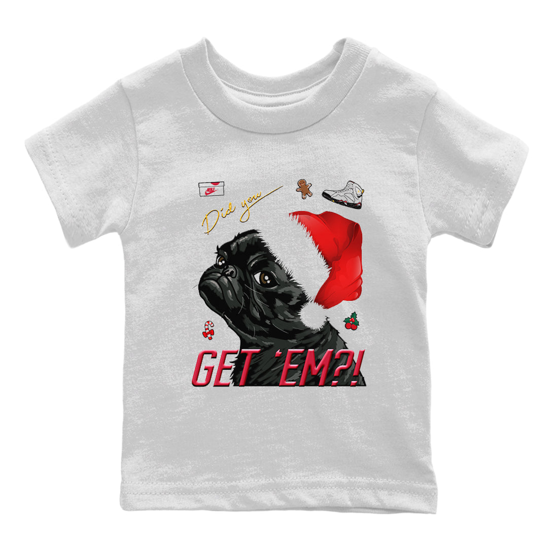 Jordan 7 Cardinal Shirt To Match Jordans Pug Get Em Sneaker Tees Jordan 7 Cardinal Drip Gear Zone Sneaker Matching Clothing Kids Shirts