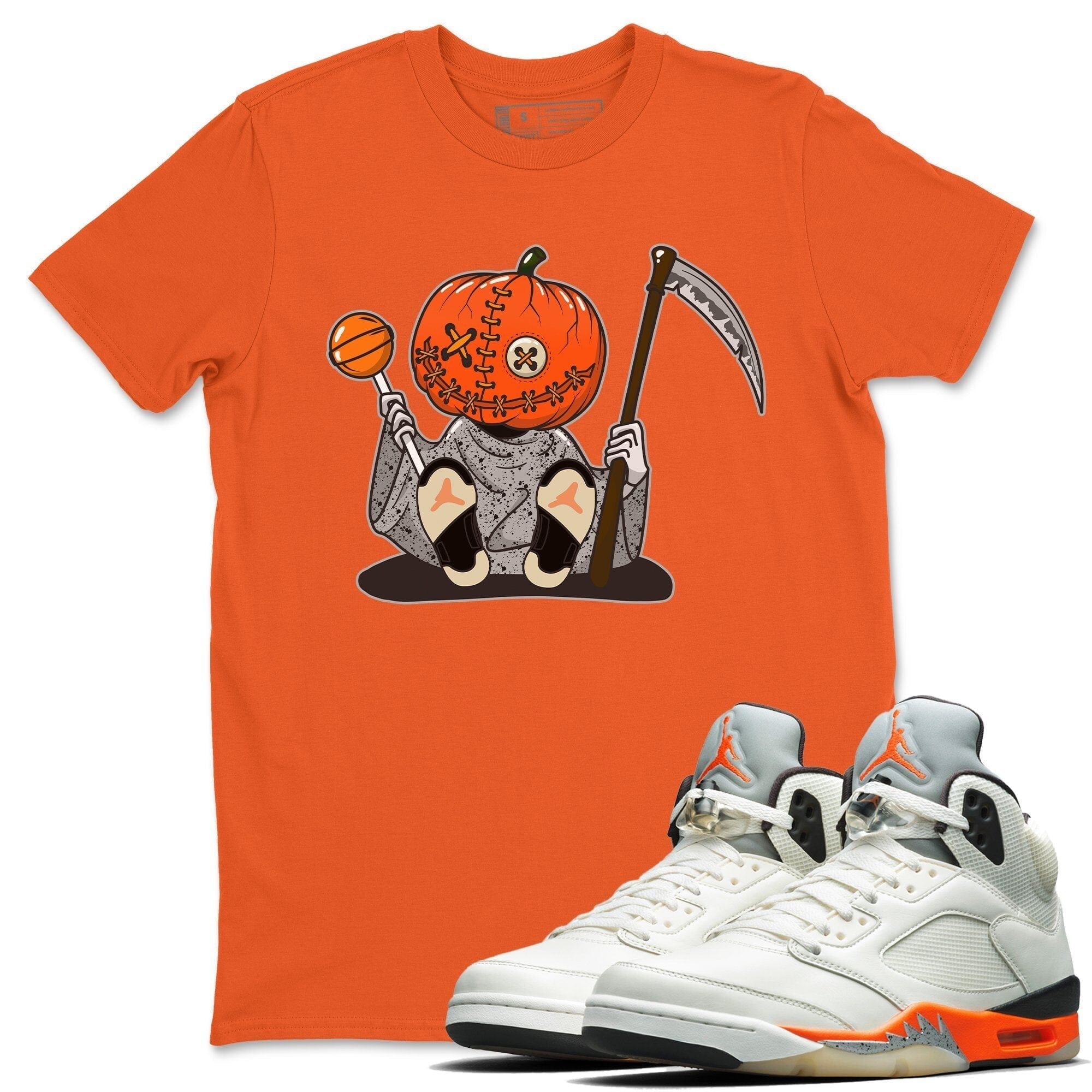 Jordan 5 Shattered Backboard Shirt To Match Jordans Pumpkin Head Sneaker Tees Jordan 5 Shattered Backboard Drip Gear Zone Sneaker Matching Clothing Unisex Shirts
