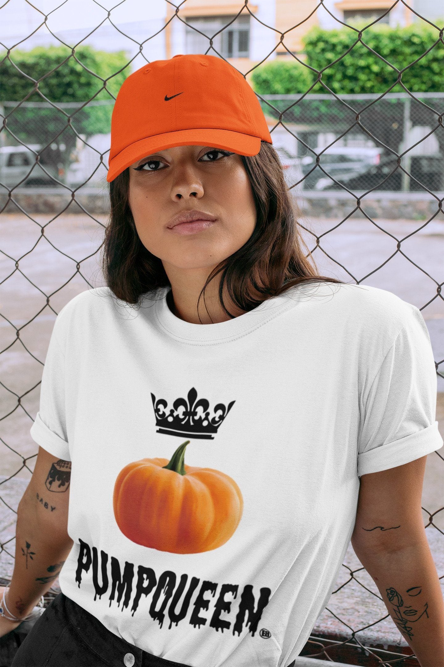 Jordan 1 Electro Orange Halloween Shirts Halloween Cutsom Tees Drip Gear Zone Pumpqueen Halloween Shirts Halloween Cutsom Tees Jordan 1 Electro Orange Shirt Unisex Shirts