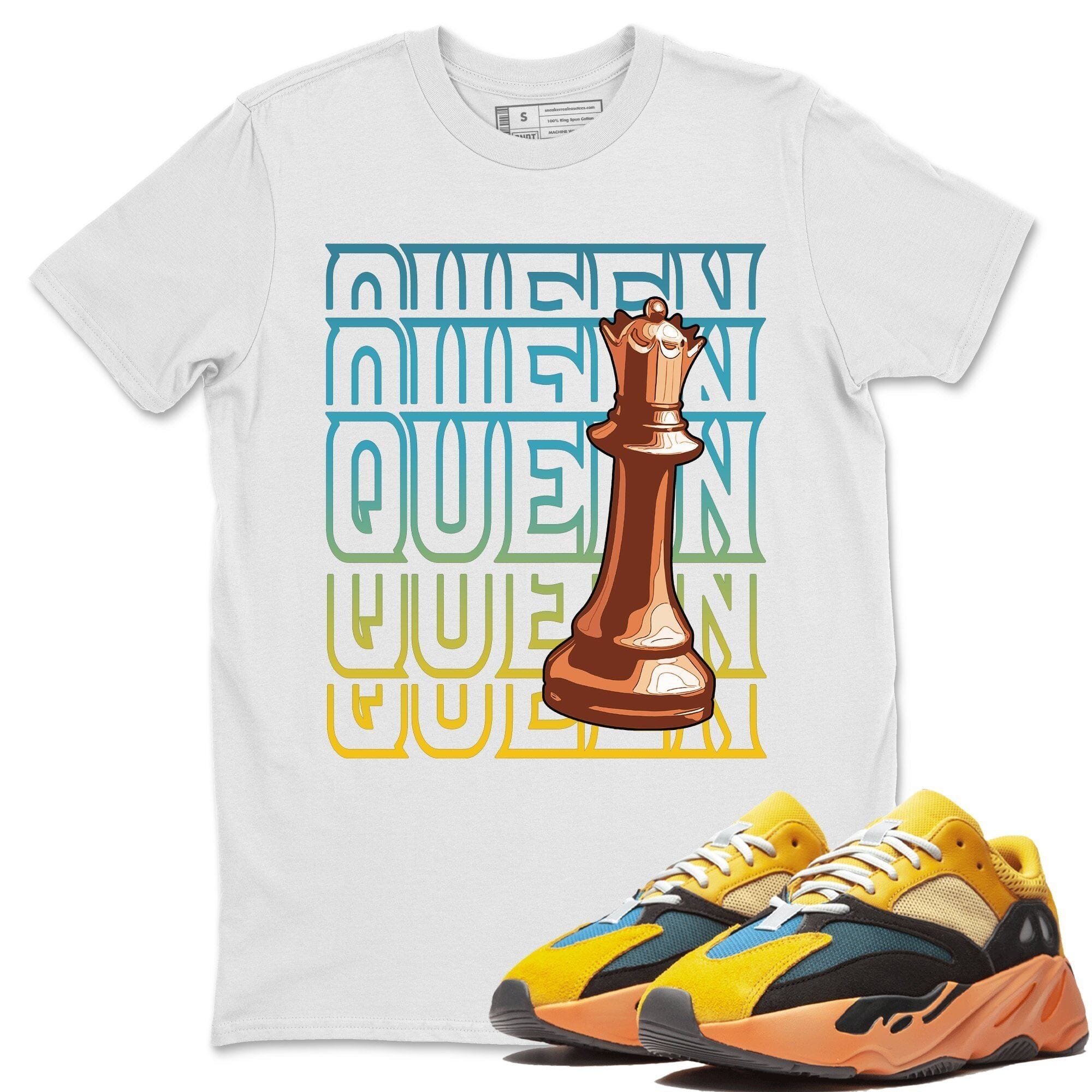 Yeezy 700 Sun Shirt To Match Jordans Queen Sneaker Tees Yeezy 700 Sun Drip Gear Zone Sneaker Matching Clothing Unisex Shirts