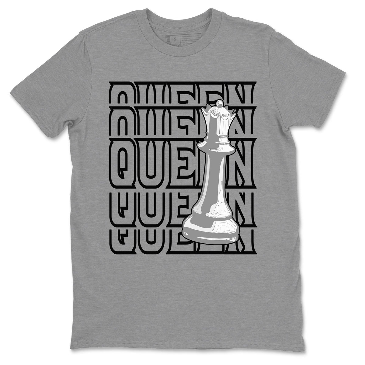 Jordan 1 Neutral Grey Shirt To Match Jordans Queen Sneaker Tees Jordan 1 Neutral Grey Drip Gear Zone Sneaker Matching Clothing Unisex Shirts