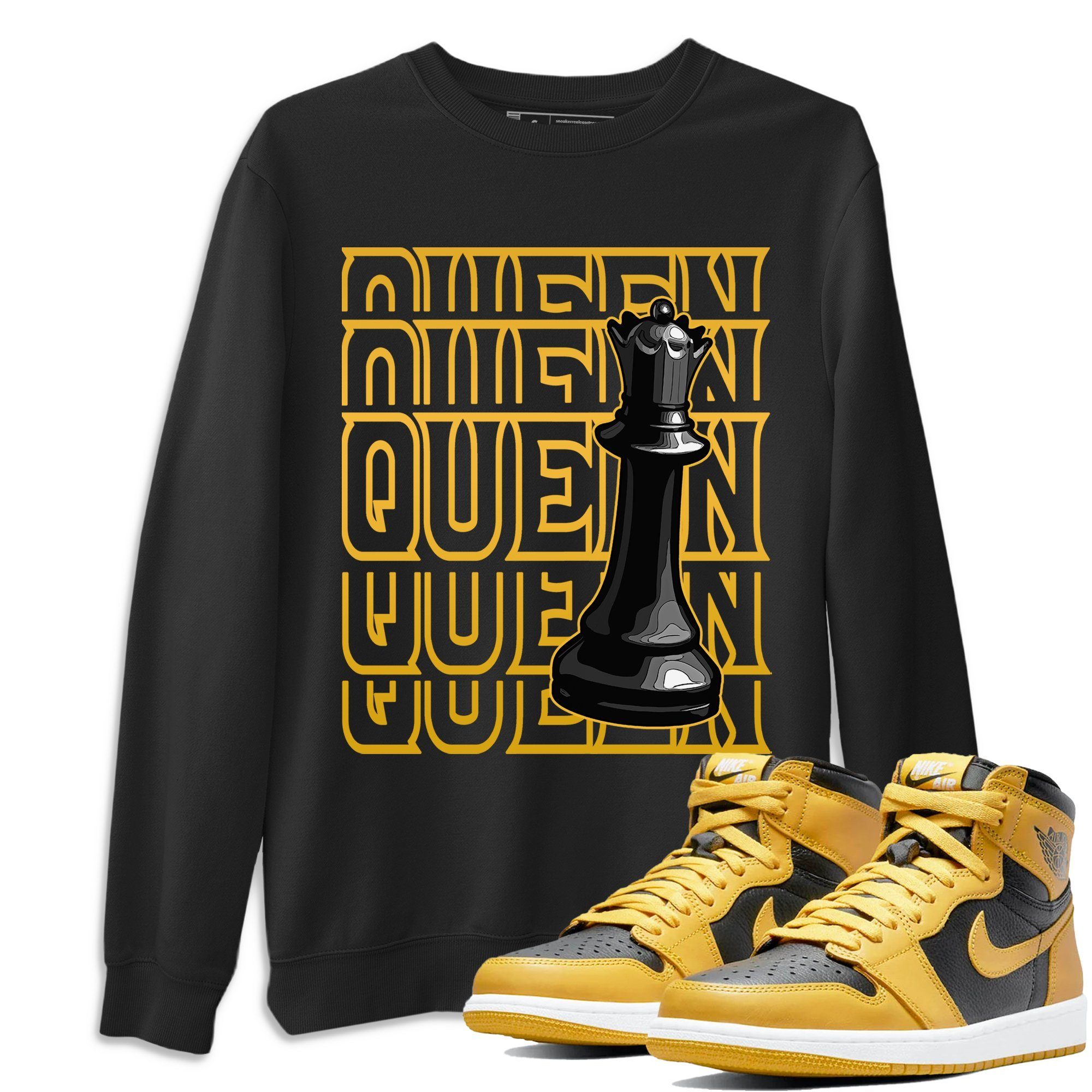 Queen Unisex Adult Tops - Air Jordan 1 Pollen