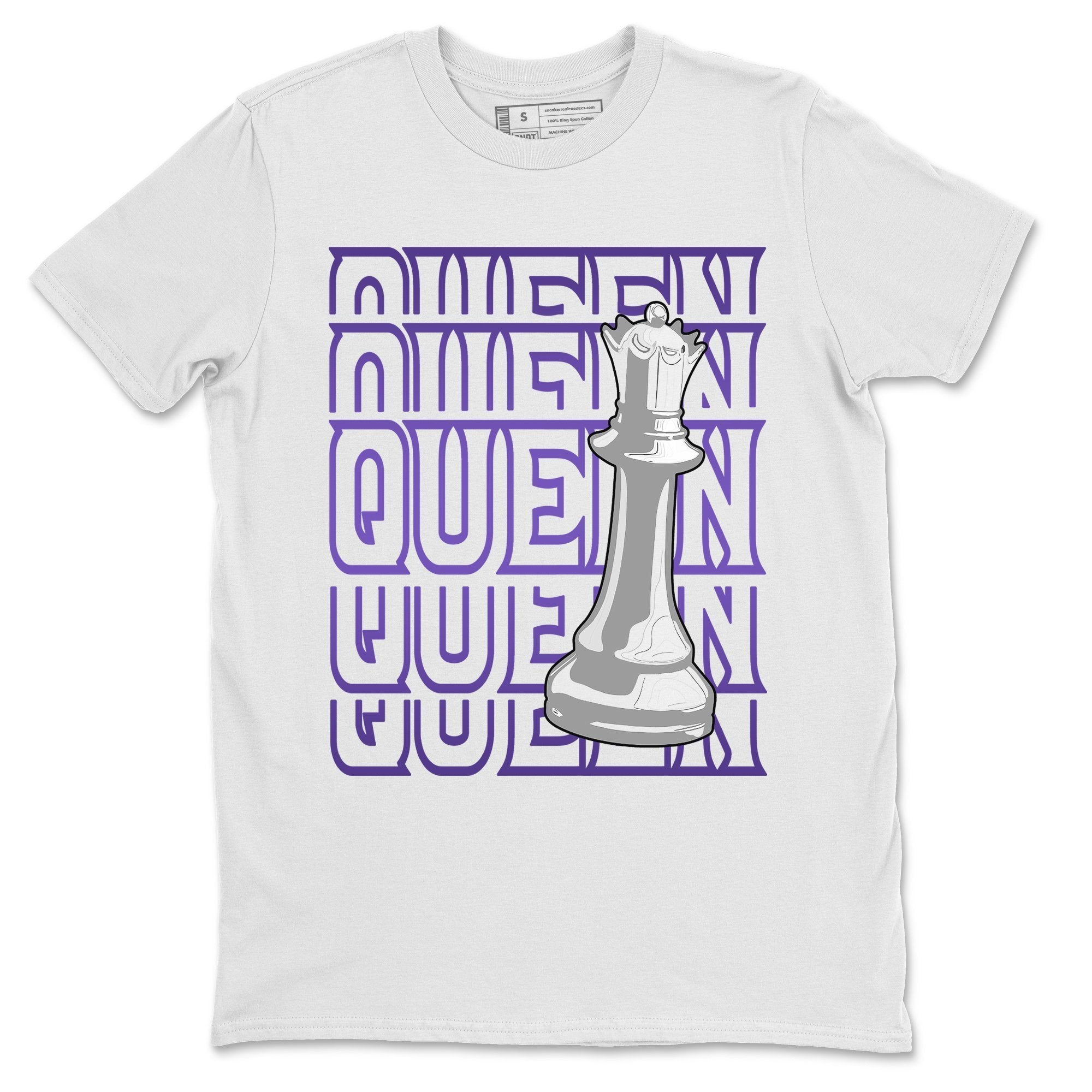 Jordan 1 WMNS Court Purple Shirt To Match Jordans Queen Sneaker Tees Jordan 1 WMNS Court Purple Drip Gear Zone Sneaker Matching Clothing Unisex Shirts