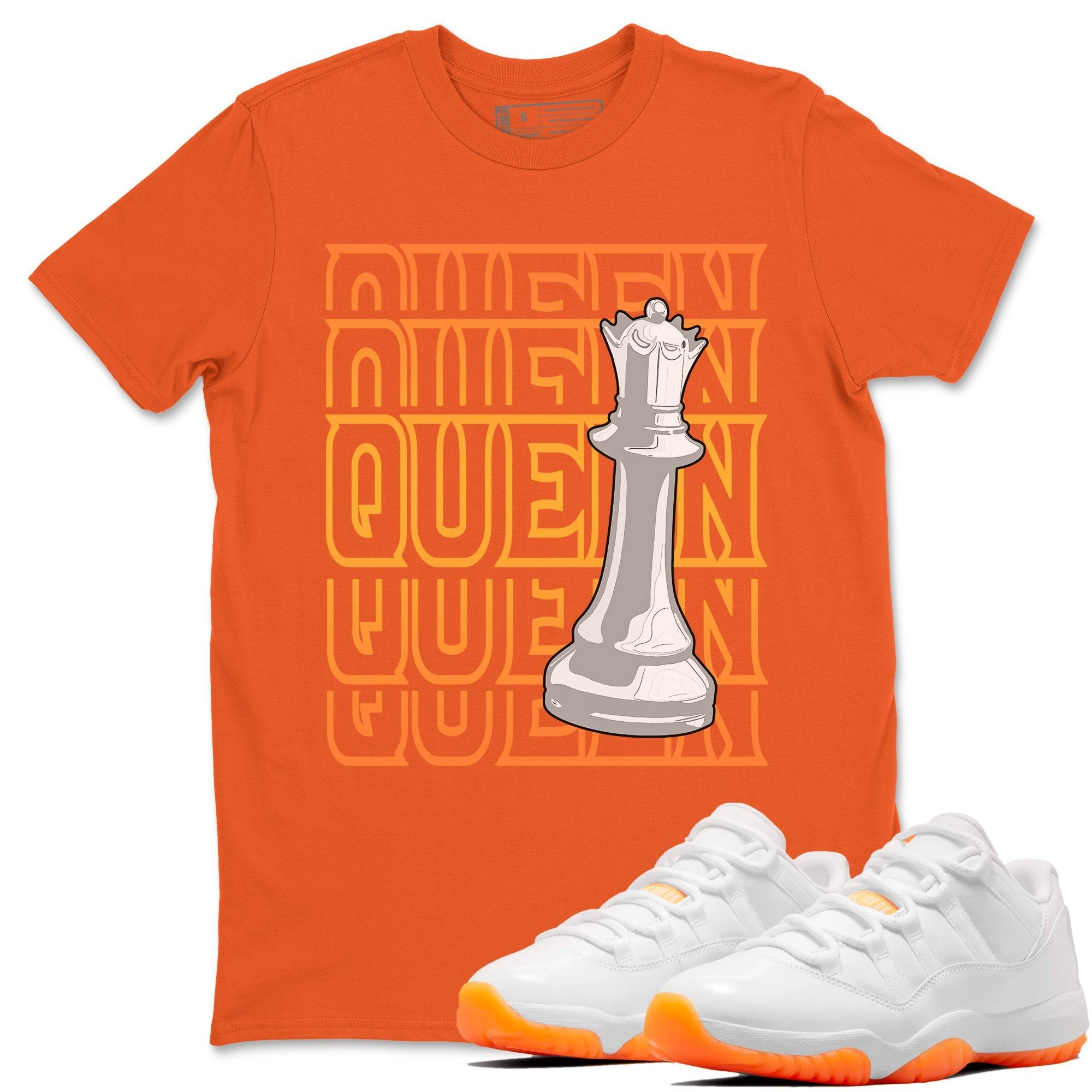 Jordan 11 Citrus Shirt To Match Jordans Queen Sneaker Tees Jordan 11 Citrus Drip Gear Zone Sneaker Matching Clothing Unisex Shirts
