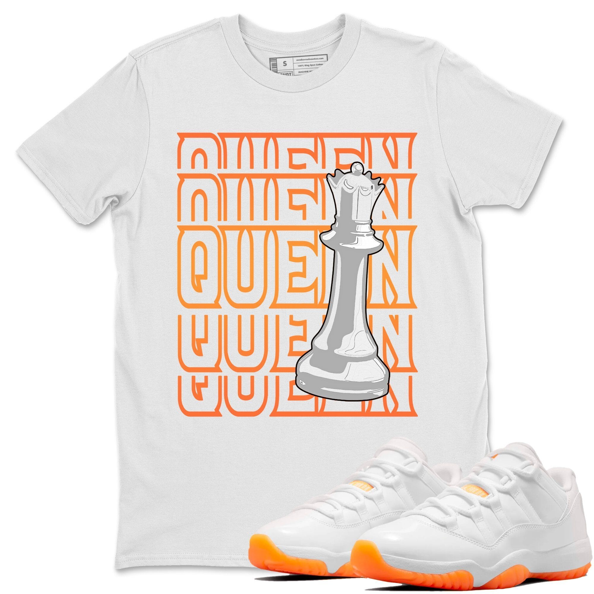 Jordan 11 Citrus Shirt To Match Jordans Queen Sneaker Tees Jordan 11 Citrus Drip Gear Zone Sneaker Matching Clothing Unisex Shirts