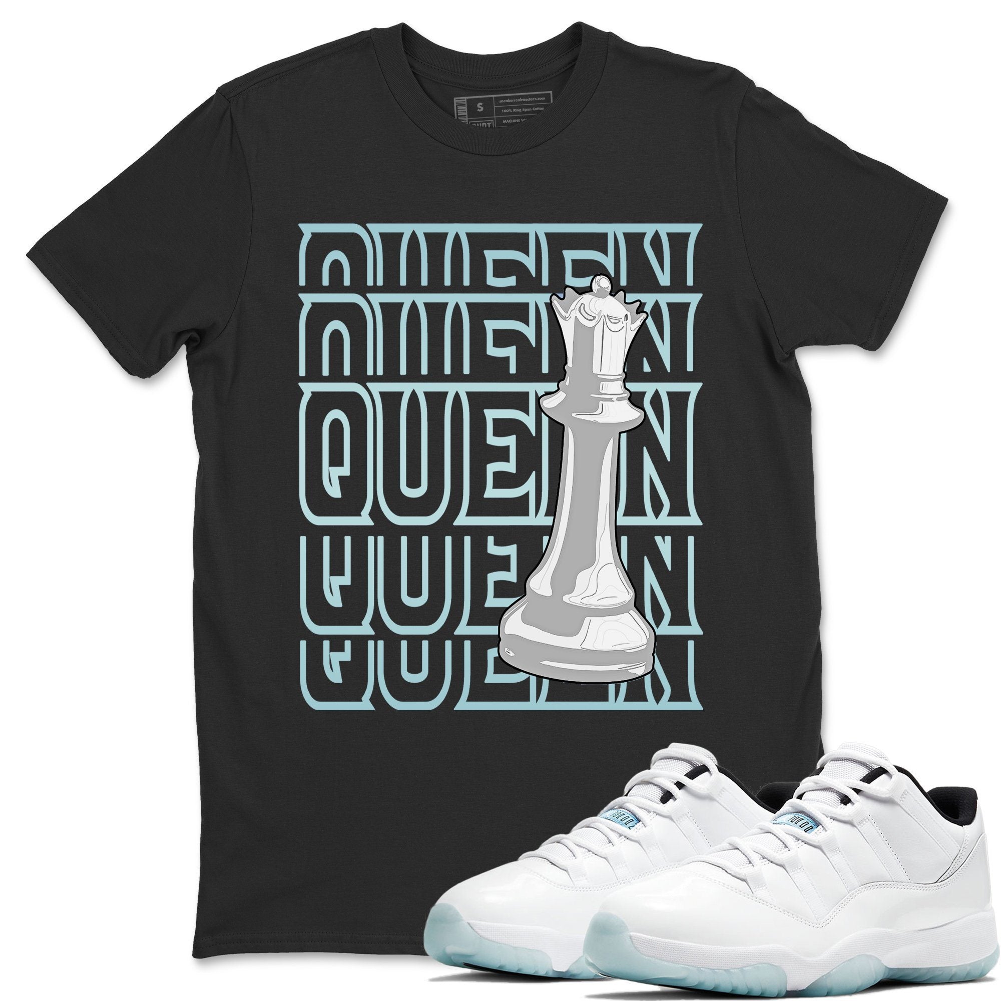 Jordan 11 Legend Blue Shirt To Match Jordans Queen Sneaker Tees Jordan 11 Legend Blue Drip Gear Zone Sneaker Matching Clothing Unisex Shirts